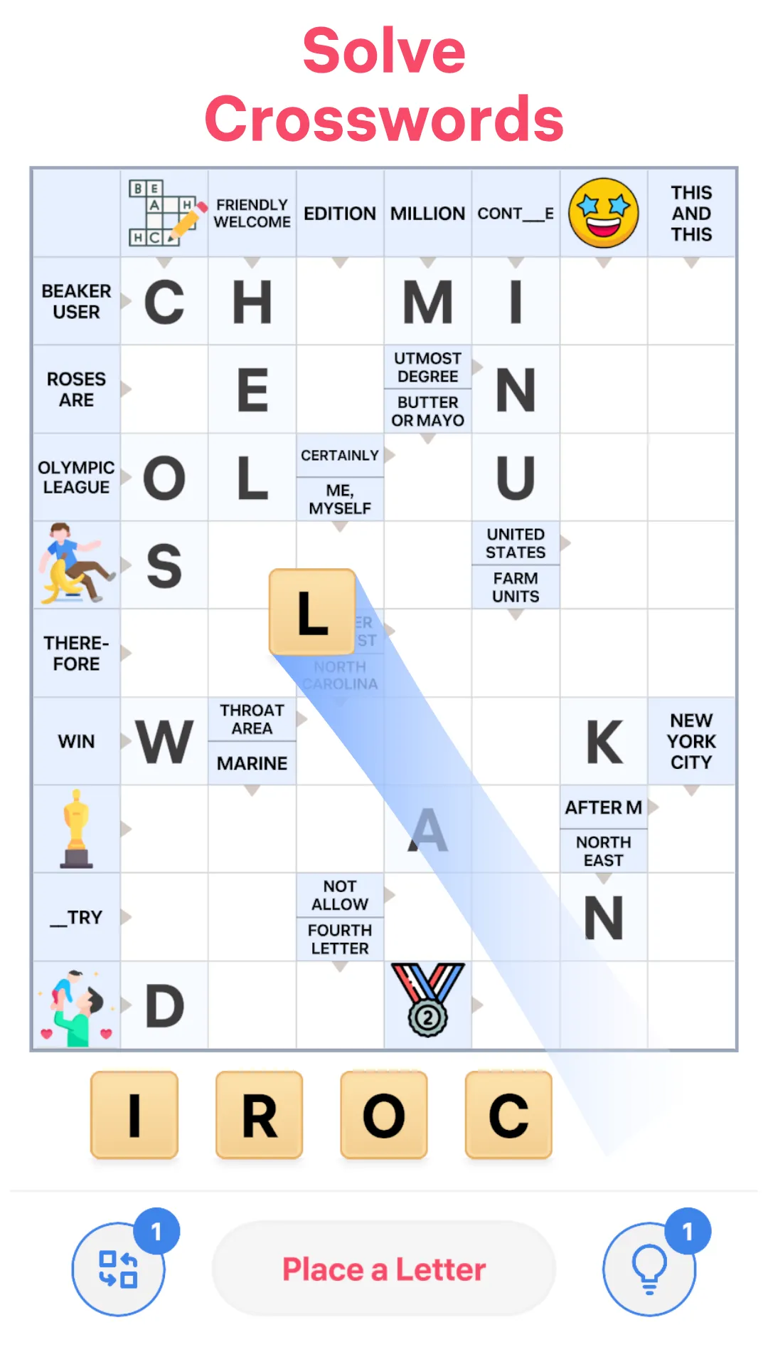 Crossword Challenge | Indus Appstore | Screenshot