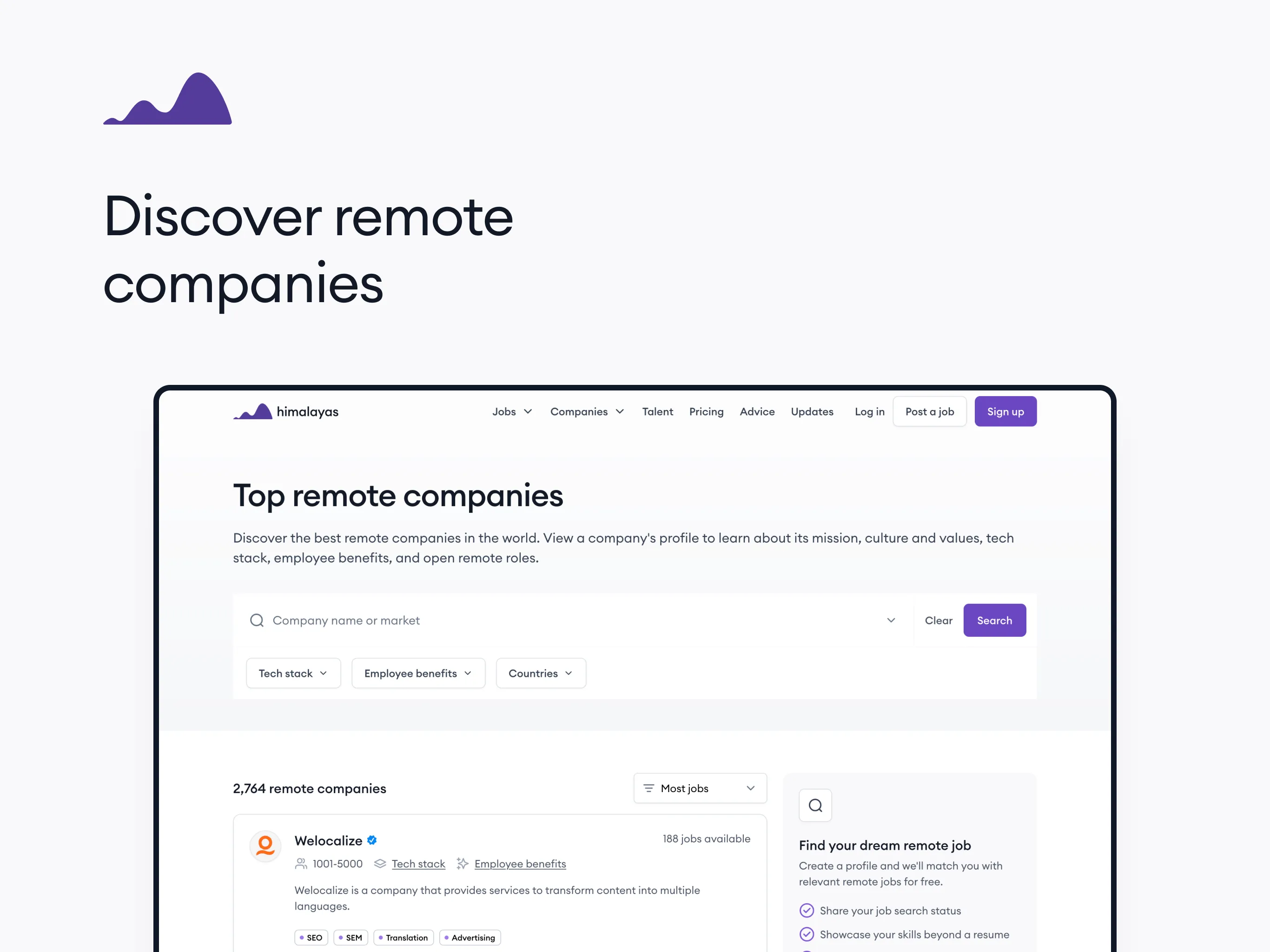 Himalayas - Remote Jobs Search | Indus Appstore | Screenshot