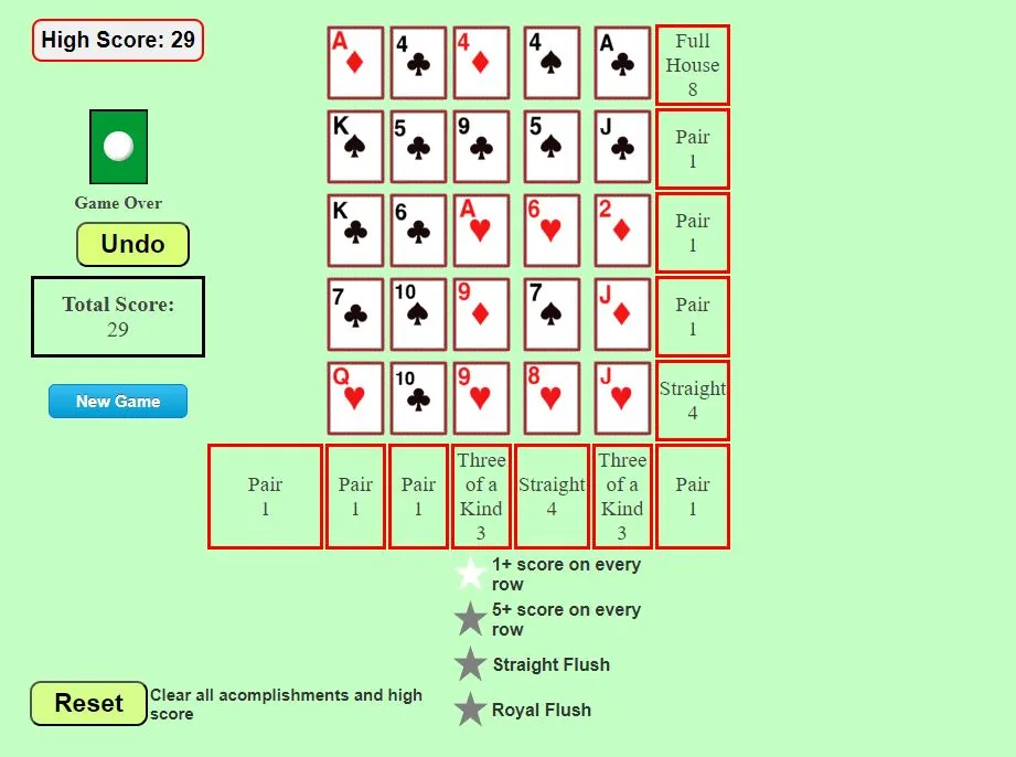 Poker Solitaire | Indus Appstore | Screenshot