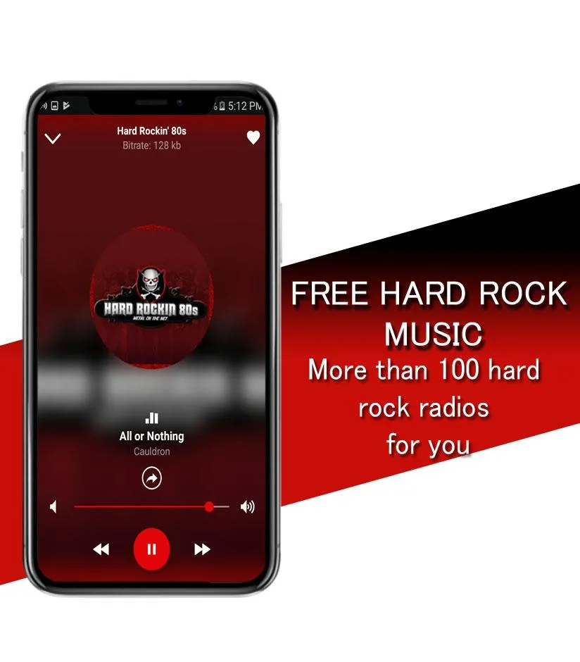 Hard Rock Music app | Indus Appstore | Screenshot