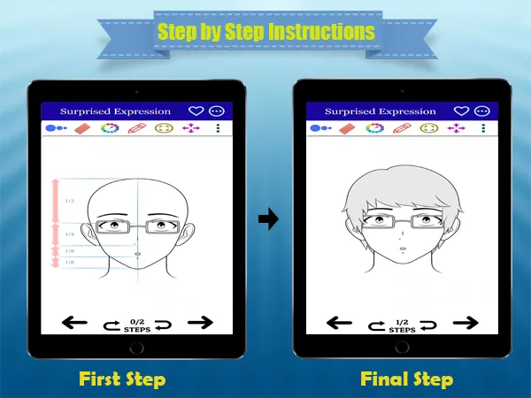 How to Draw Anime Faces | Indus Appstore | Screenshot