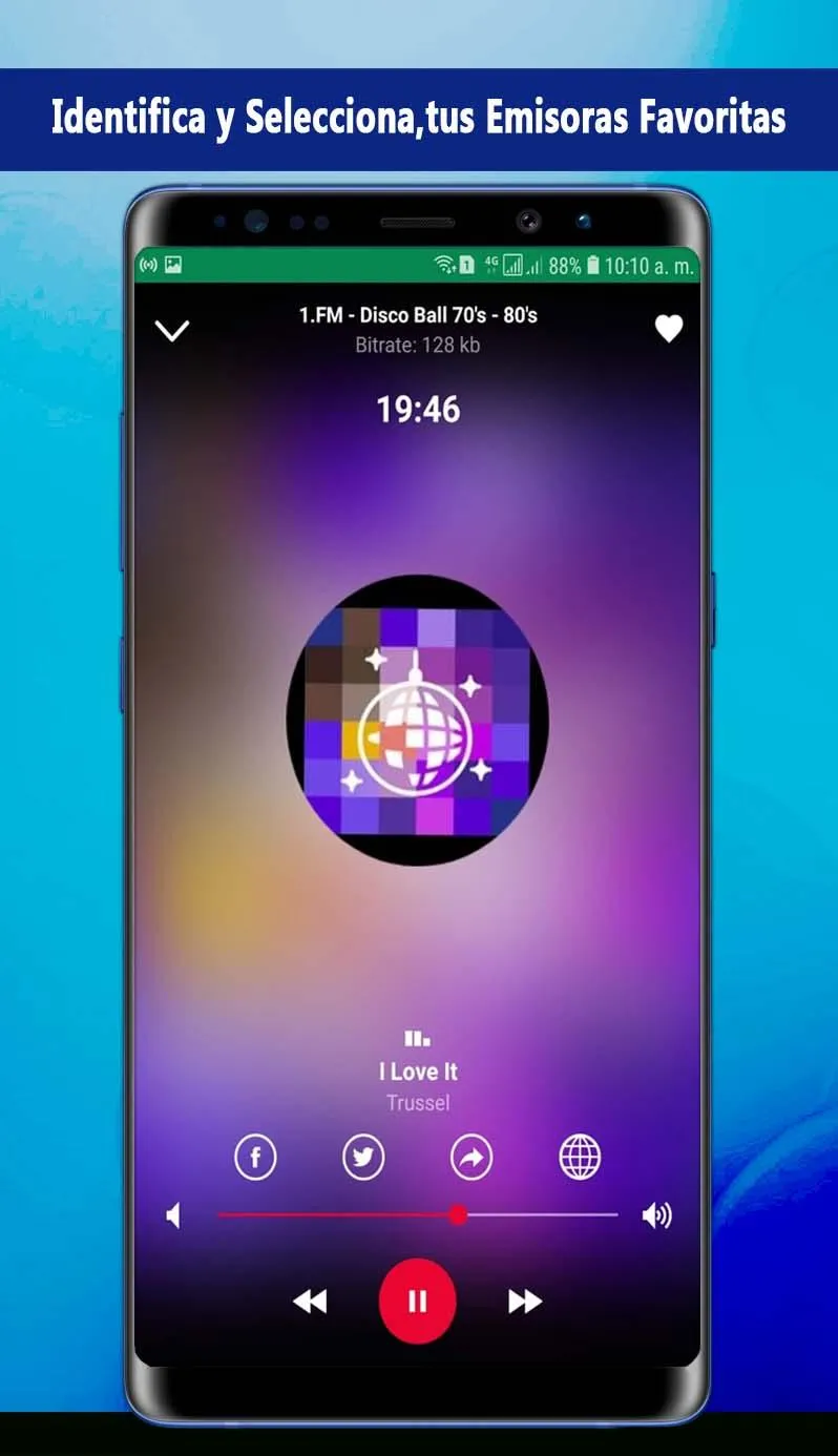 Disco Music 70 80 90 | Indus Appstore | Screenshot