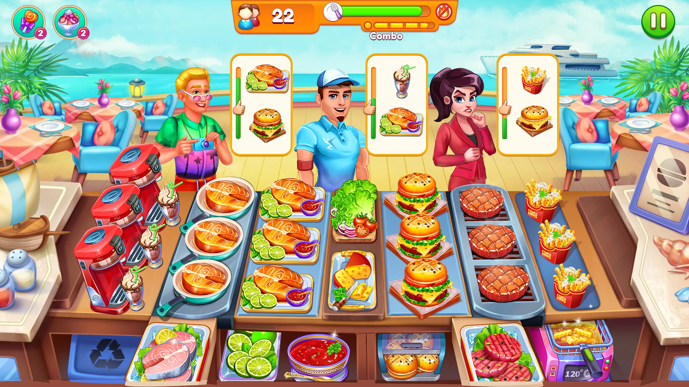 Cooking Restaurant Food Games | Indus Appstore | Screenshot