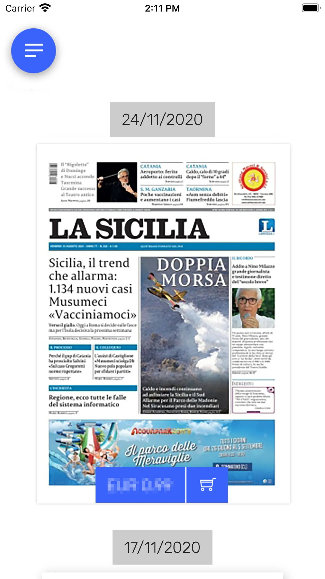 La Sicilia Edicola Digitale | Indus Appstore | Screenshot