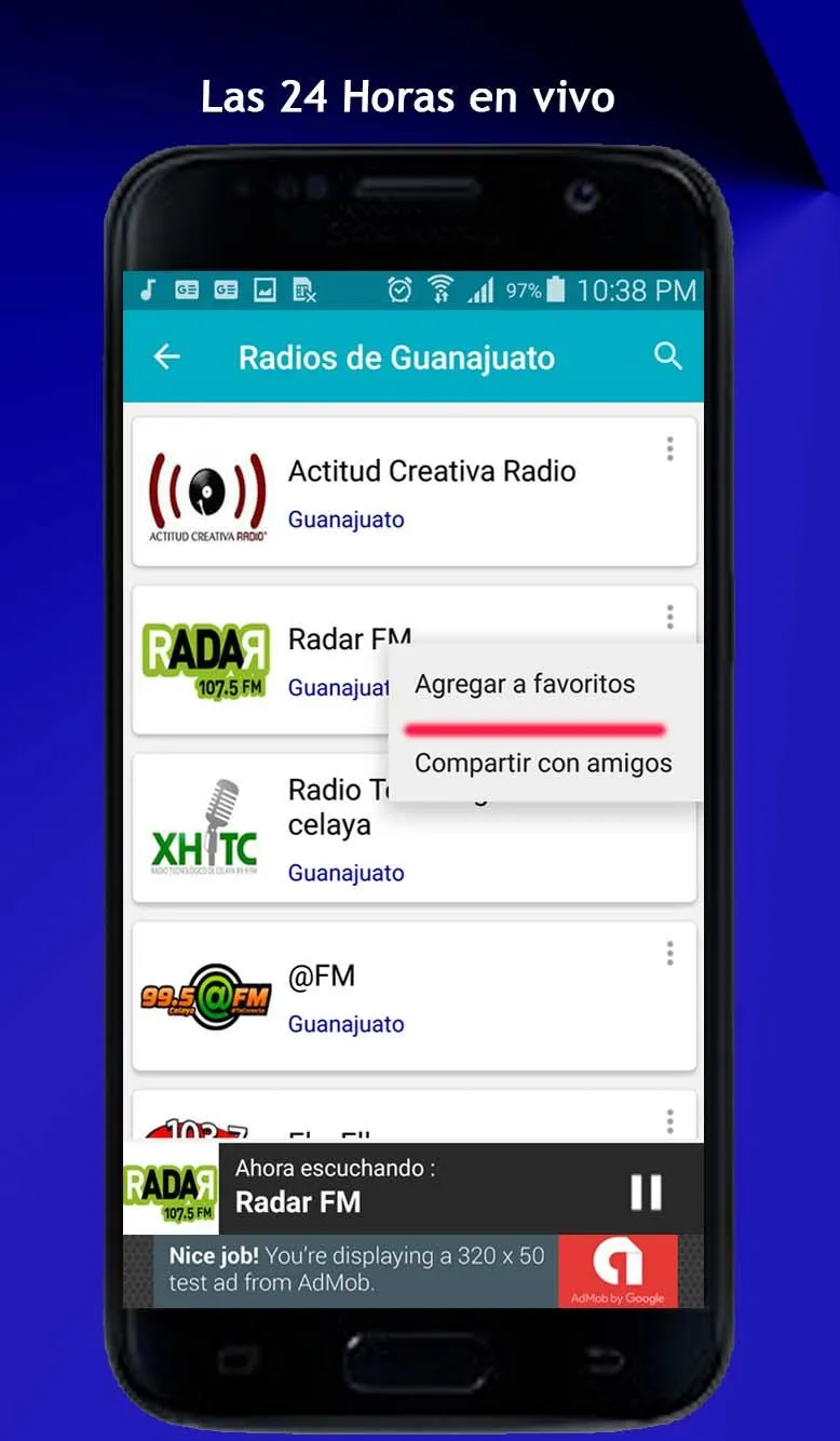 Radios de Guanajuato | Indus Appstore | Screenshot