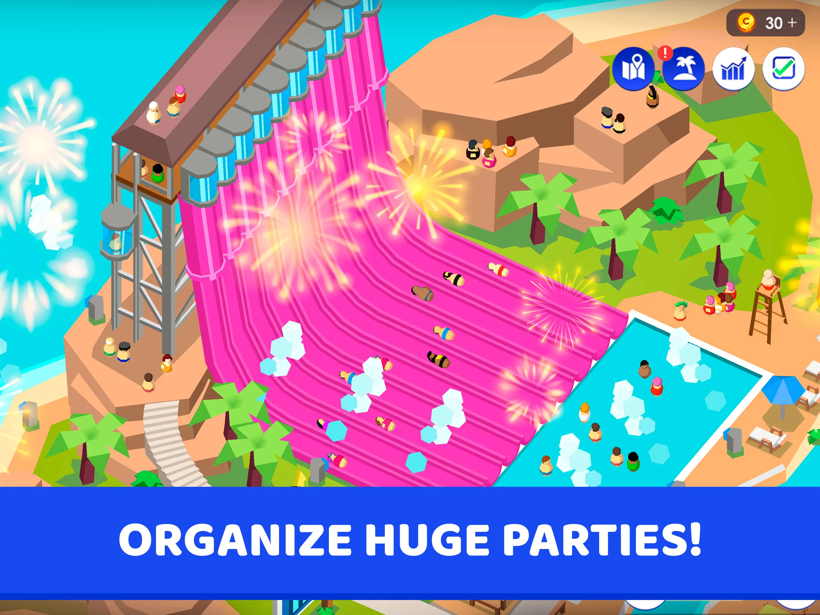 Idle Theme Park Tycoon | Indus Appstore | Screenshot