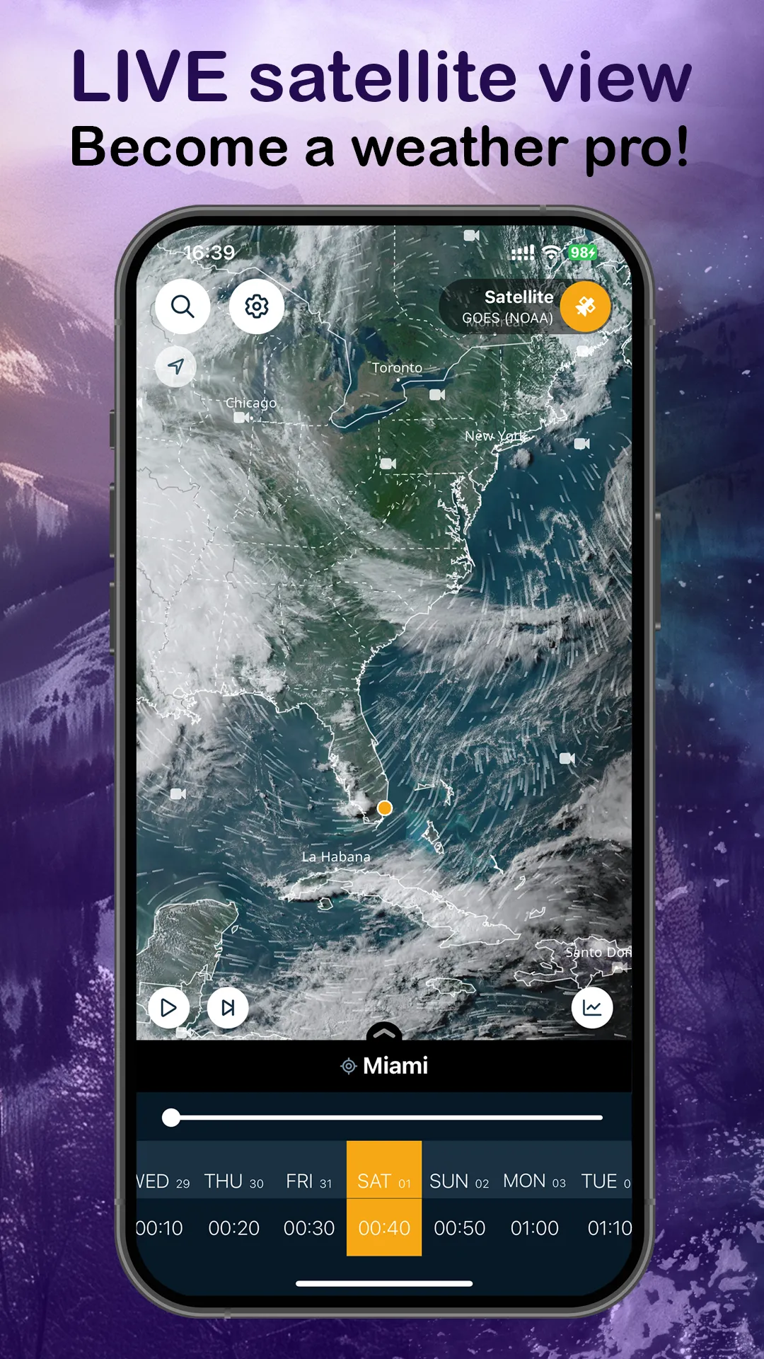 Ventusky: Weather Maps & Radar | Indus Appstore | Screenshot