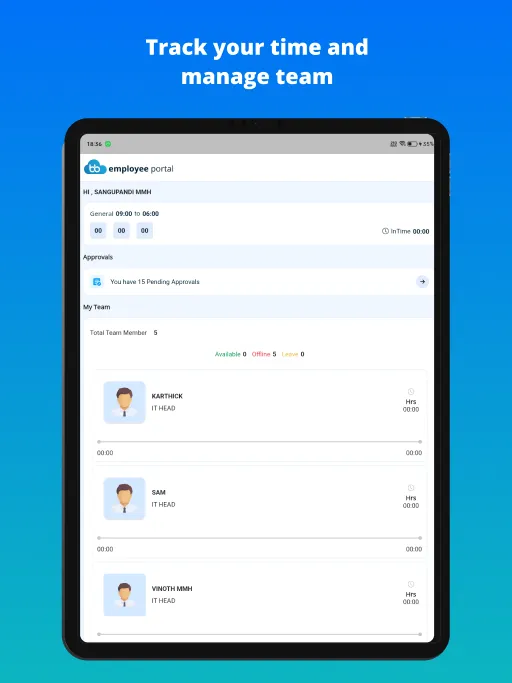 Employee Portal | Indus Appstore | Screenshot