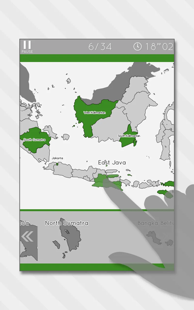 E.Learning IndonesiaMap Puzzle | Indus Appstore | Screenshot