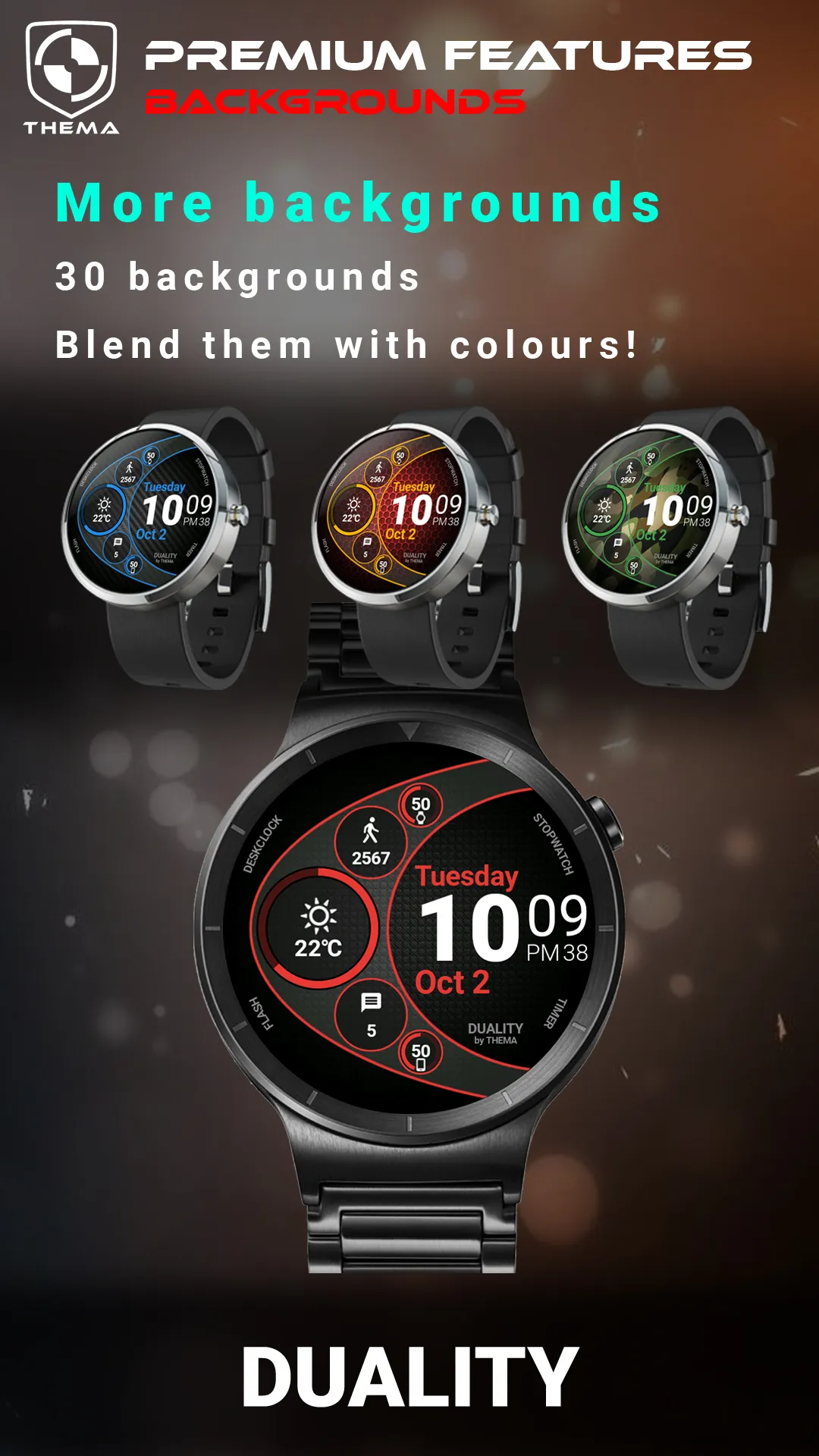 Duality Watch Face | Indus Appstore | Screenshot