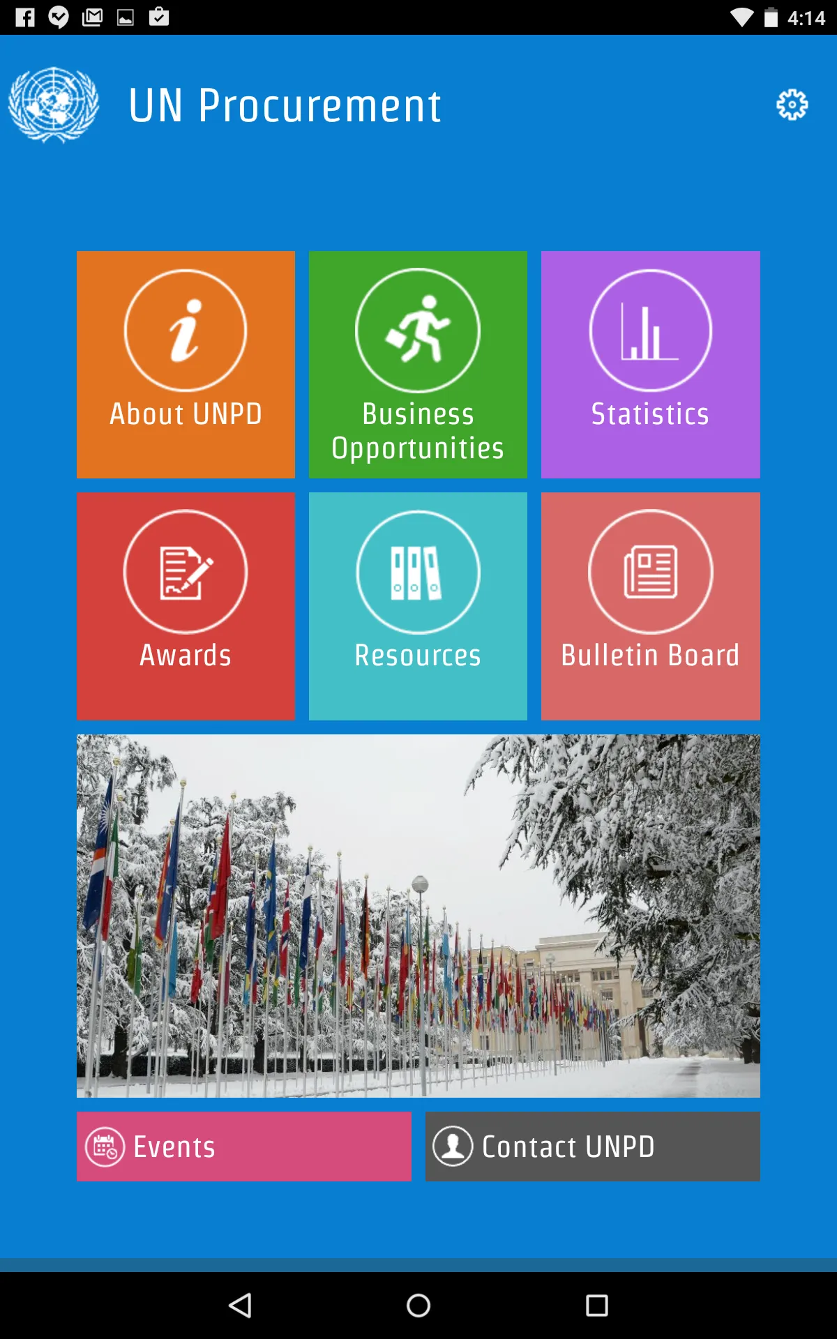 UN Procurement | Indus Appstore | Screenshot