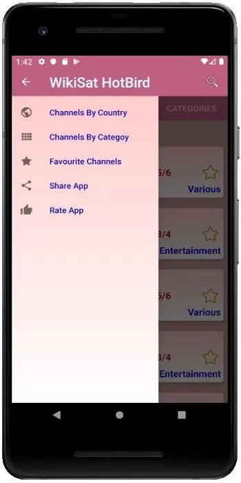 Hotbird Satellite Channels Fre | Indus Appstore | Screenshot