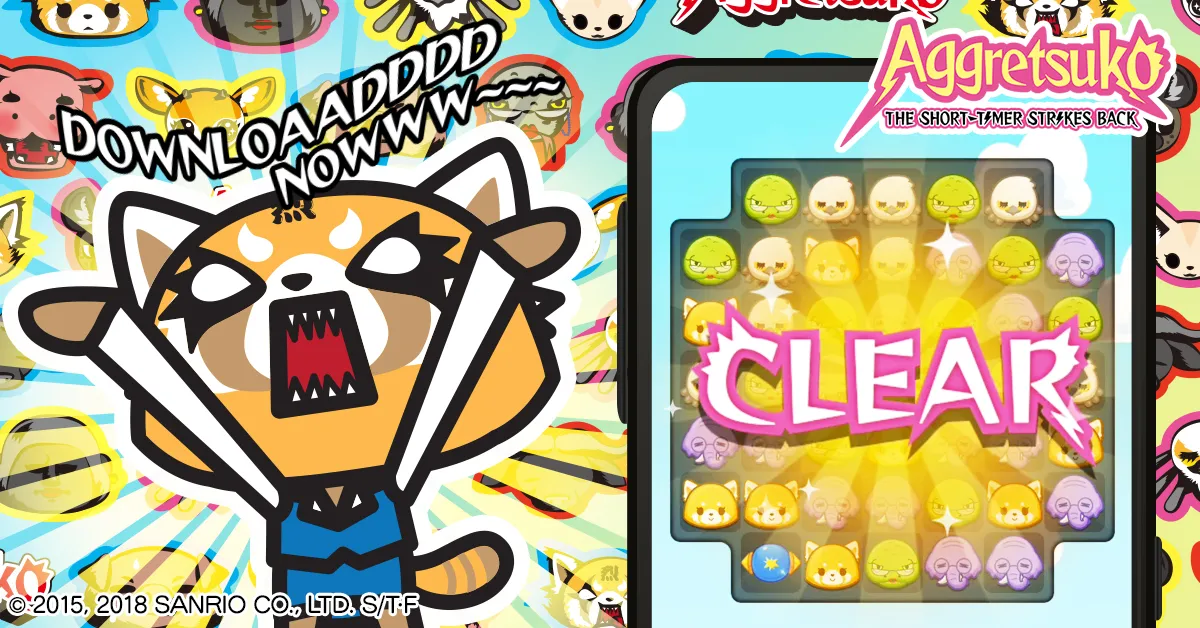 Aggretsuko : Match 3 Puzzle | Indus Appstore | Screenshot