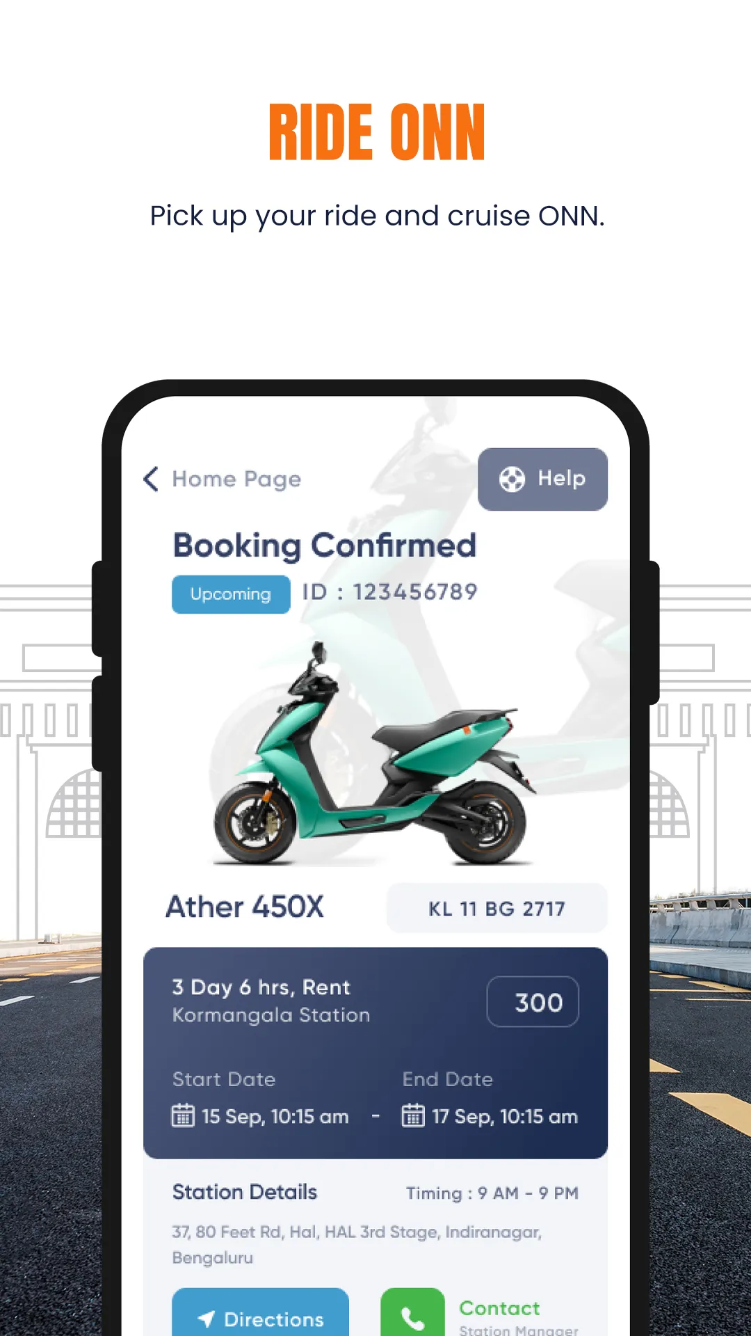 ONN - Bike Rentals | Indus Appstore | Screenshot
