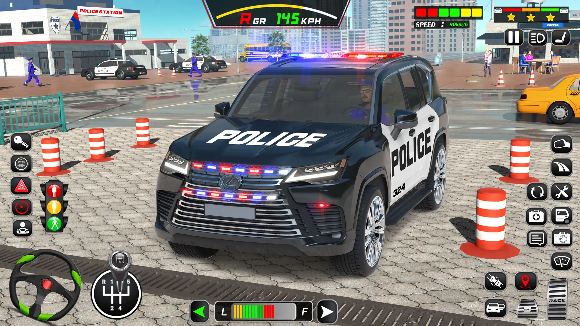 Police Car Driving School Game | Indus Appstore | Screenshot