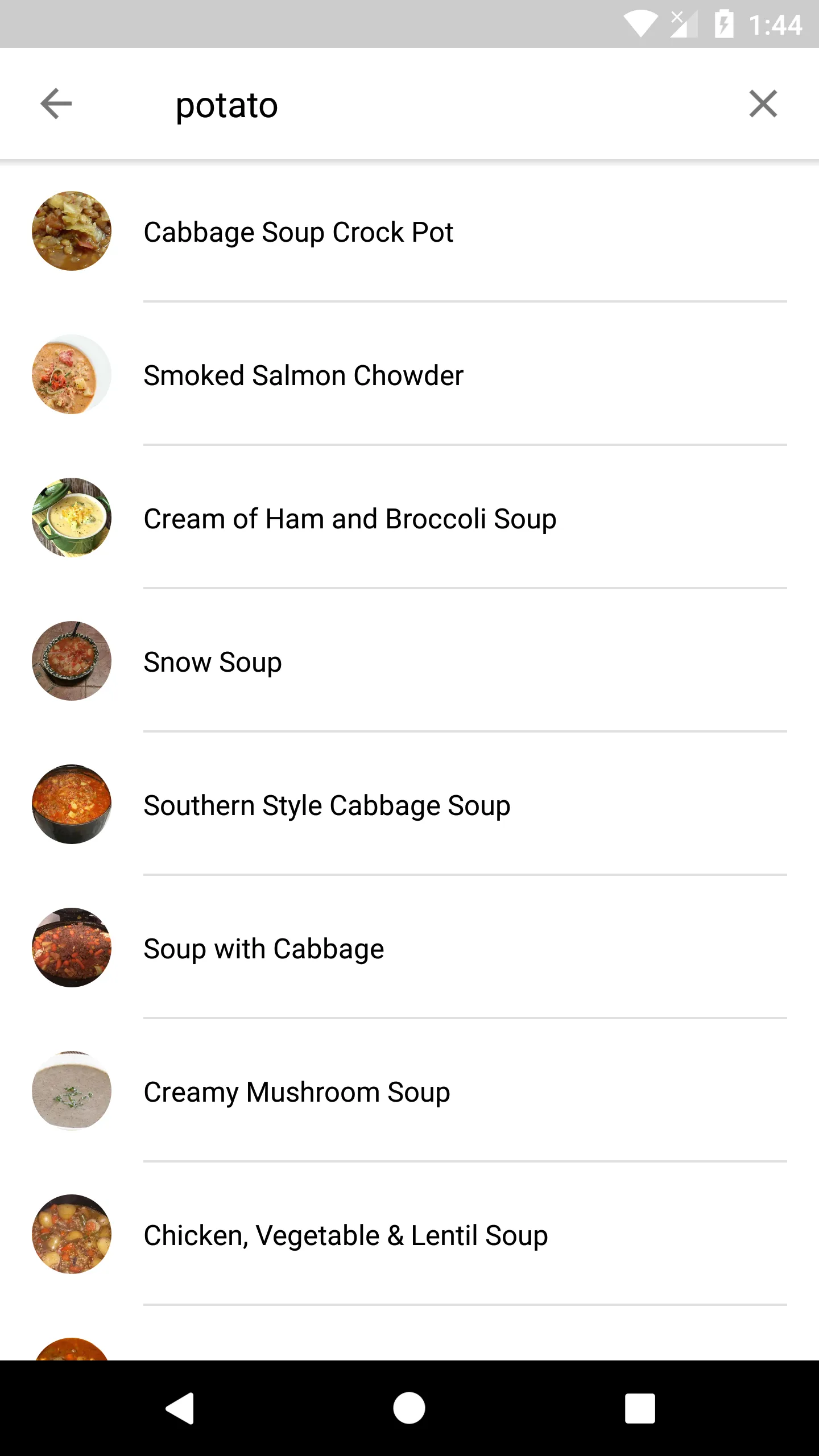 Soup Recipes | Indus Appstore | Screenshot