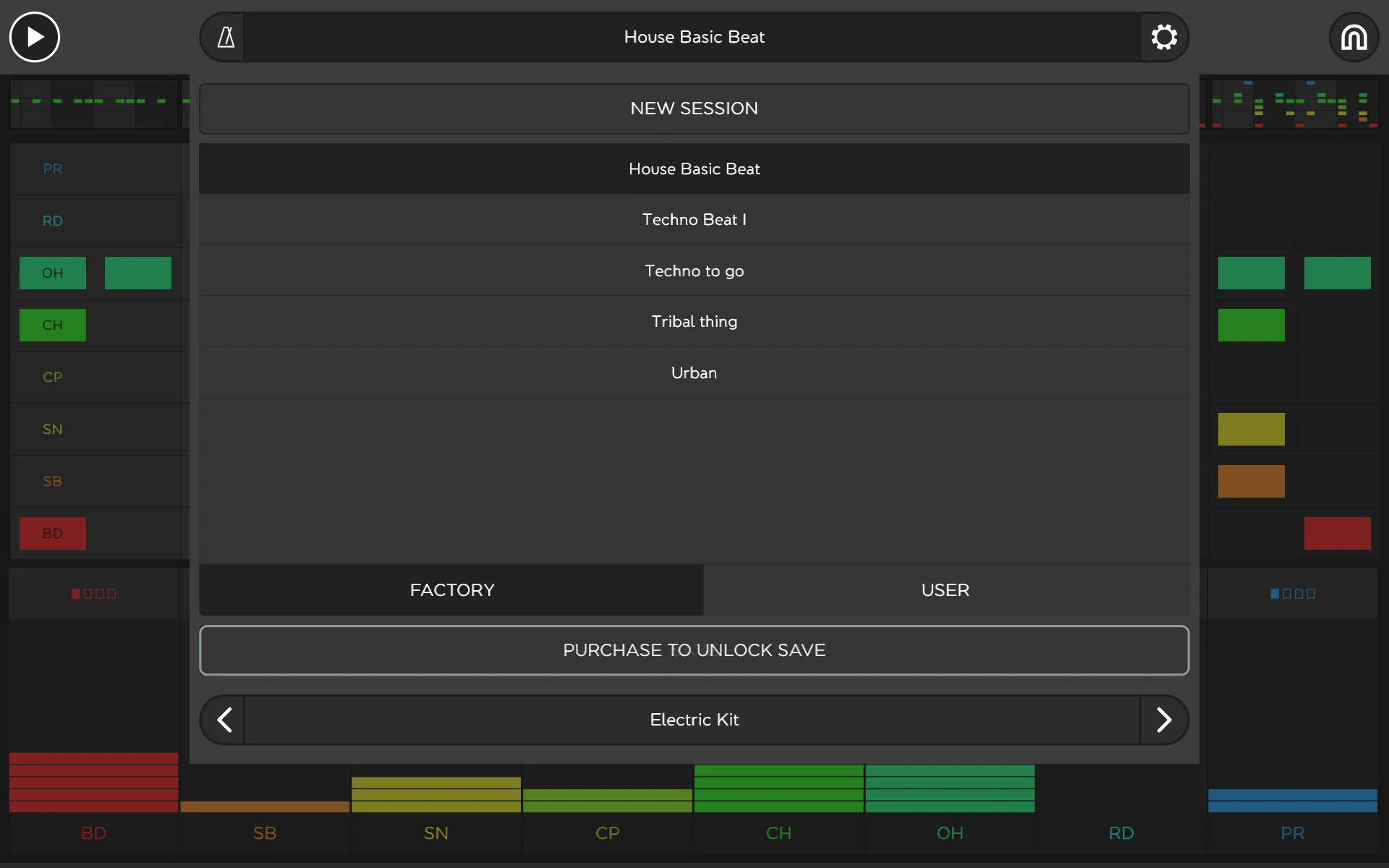 SNAP - Drum Machine by Reactab | Indus Appstore | Screenshot