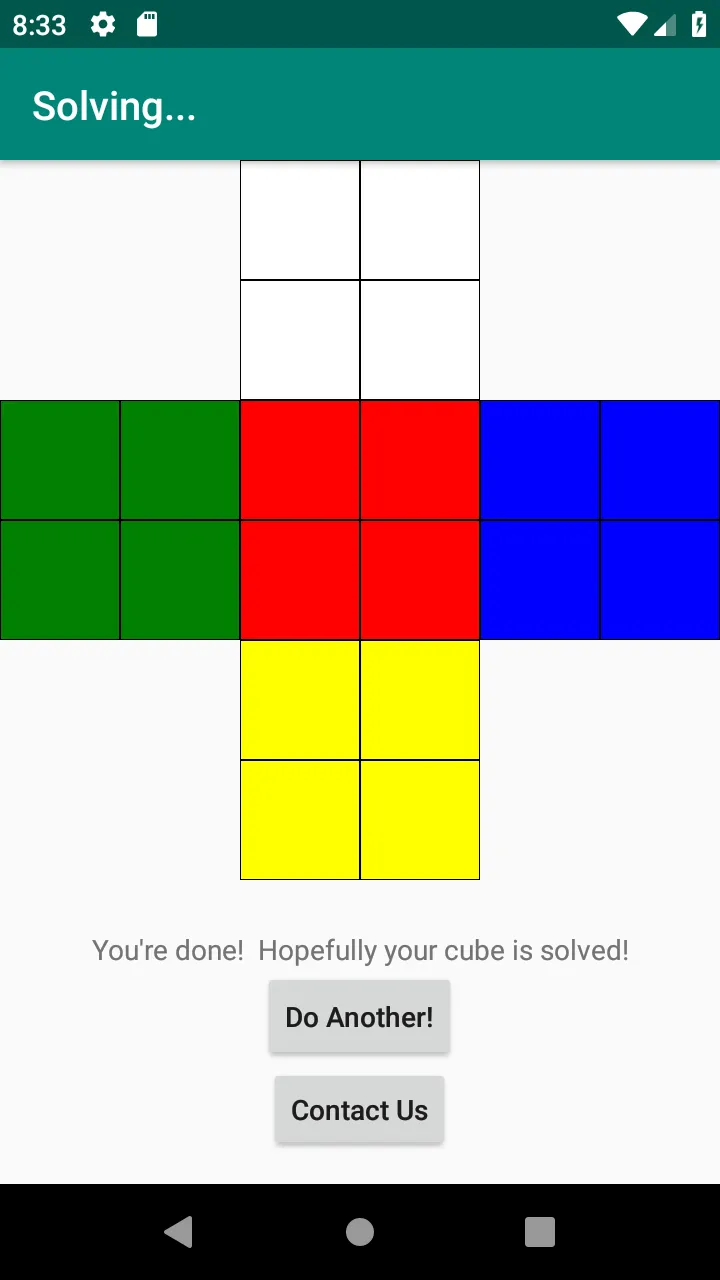 2x2 Pocket Cube Solver 2023 | Indus Appstore | Screenshot