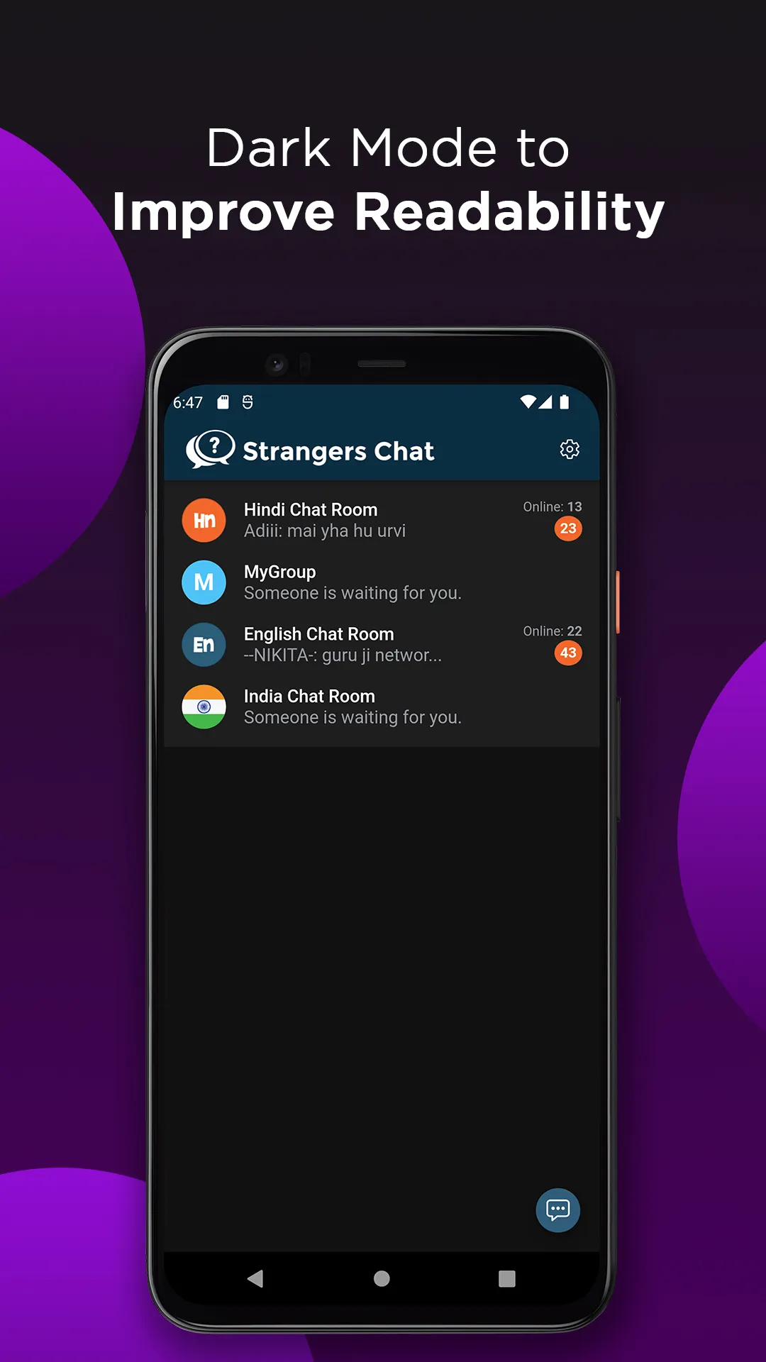 Strangers Chat -  No Login | Indus Appstore | Screenshot