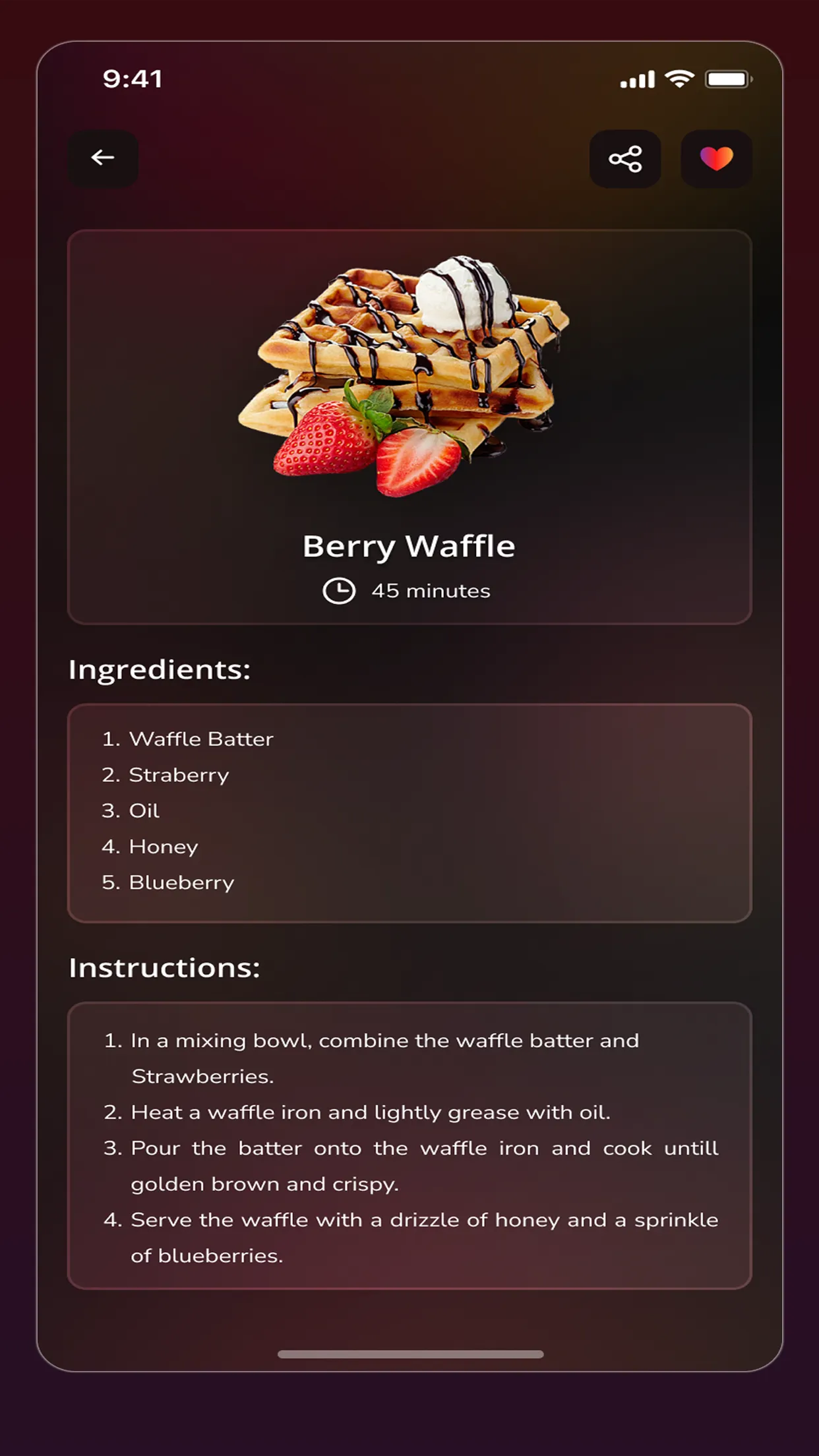 Recipe Ai - Recipe Generator | Indus Appstore | Screenshot