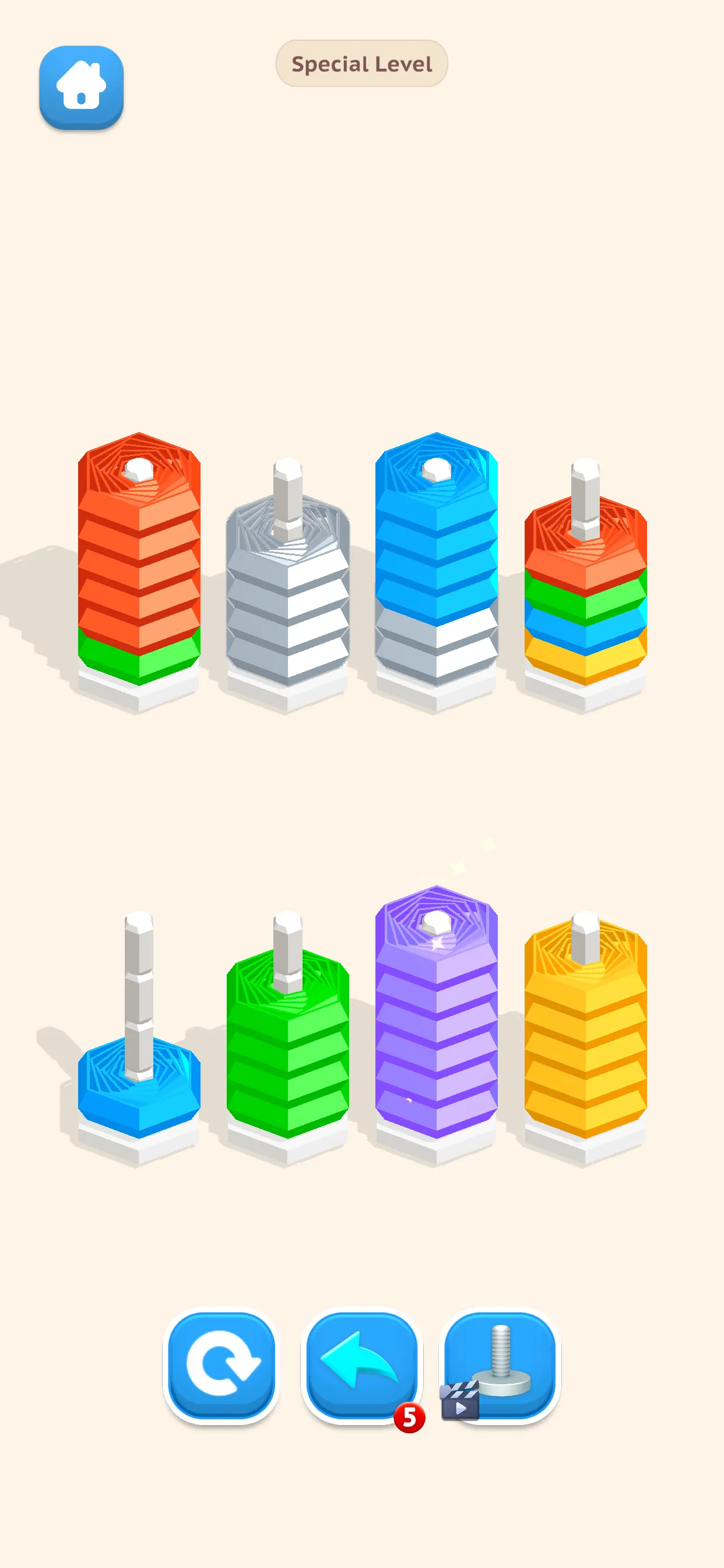 Stacky Tornado Puzzle | Indus Appstore | Screenshot