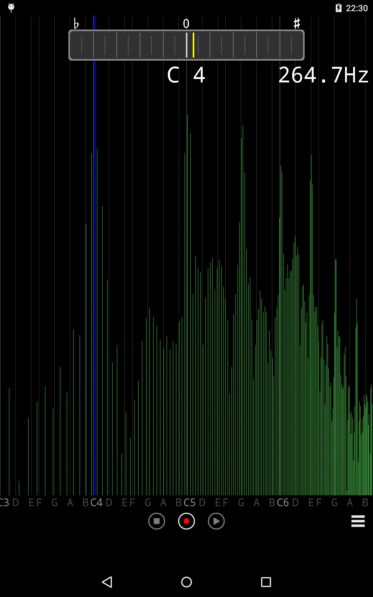 Audio Spectrum Monitor | Indus Appstore | Screenshot