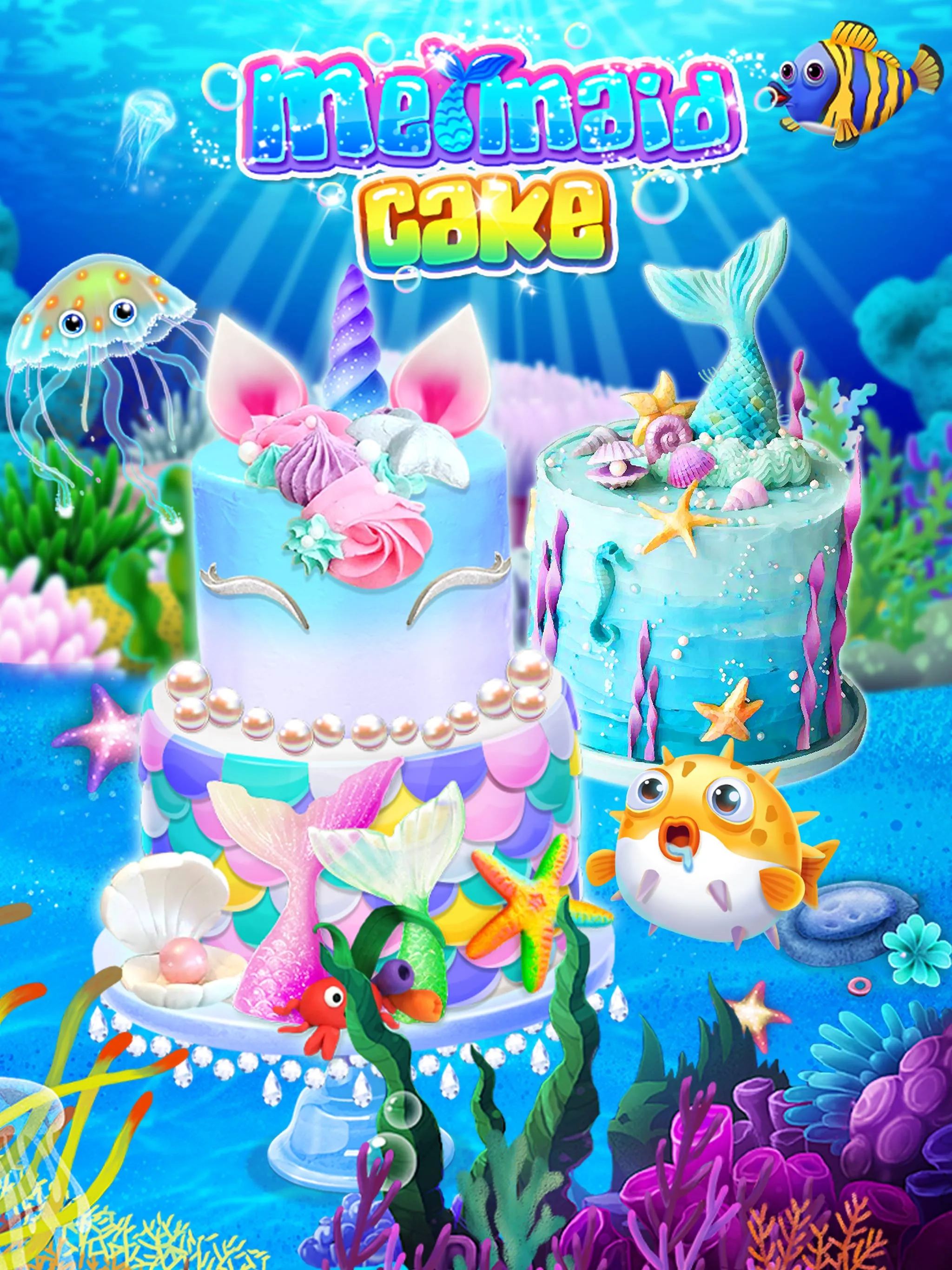 Unicorn Mermaid Cake | Indus Appstore | Screenshot