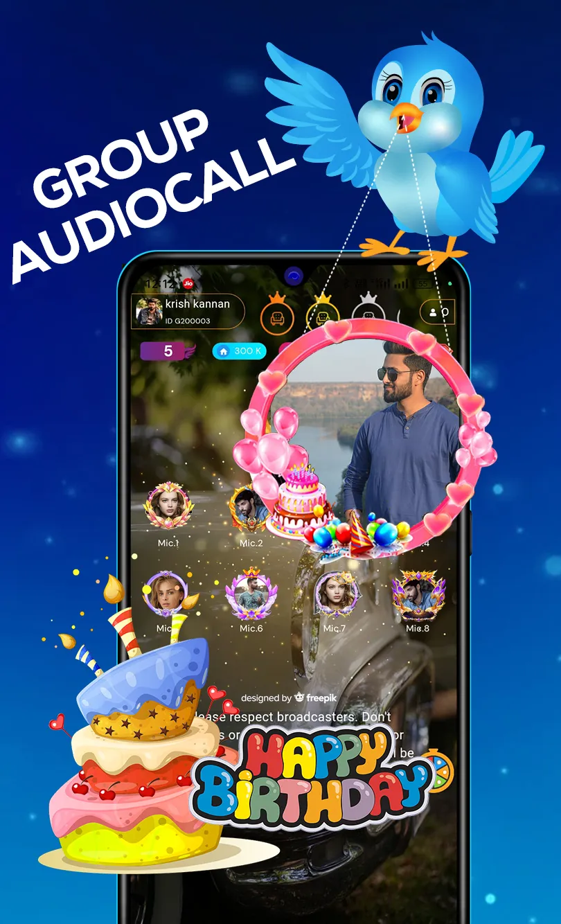 Gossip Bird | Indus Appstore | Screenshot