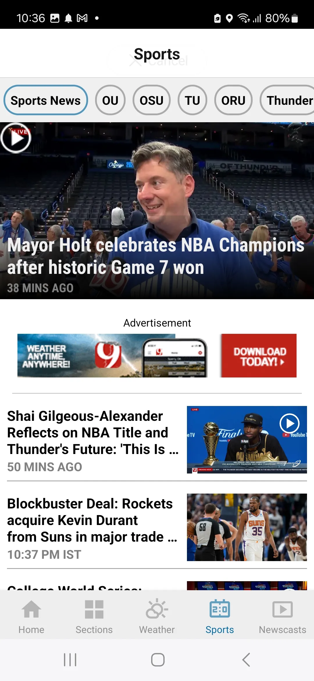News 9 | Indus Appstore | Screenshot
