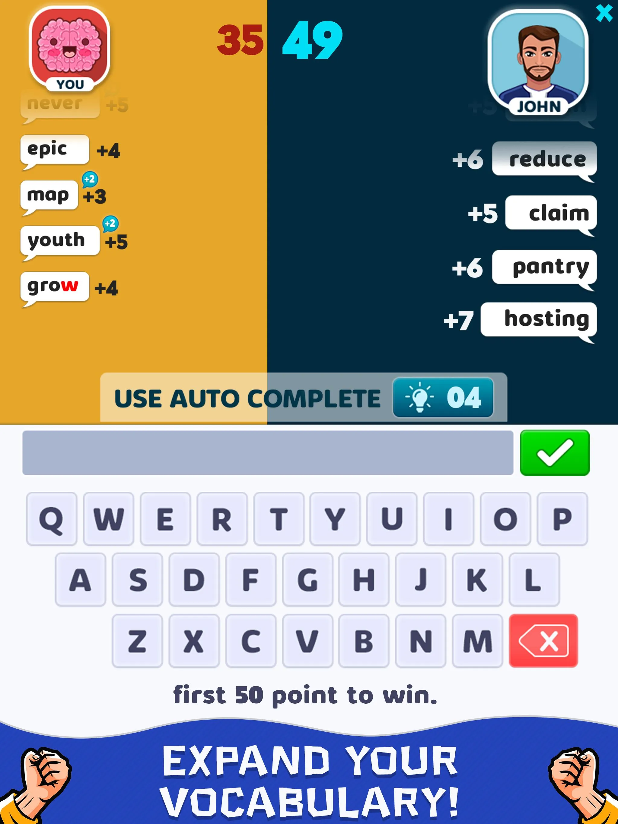 Word Battle - Word Wars Game | Indus Appstore | Screenshot