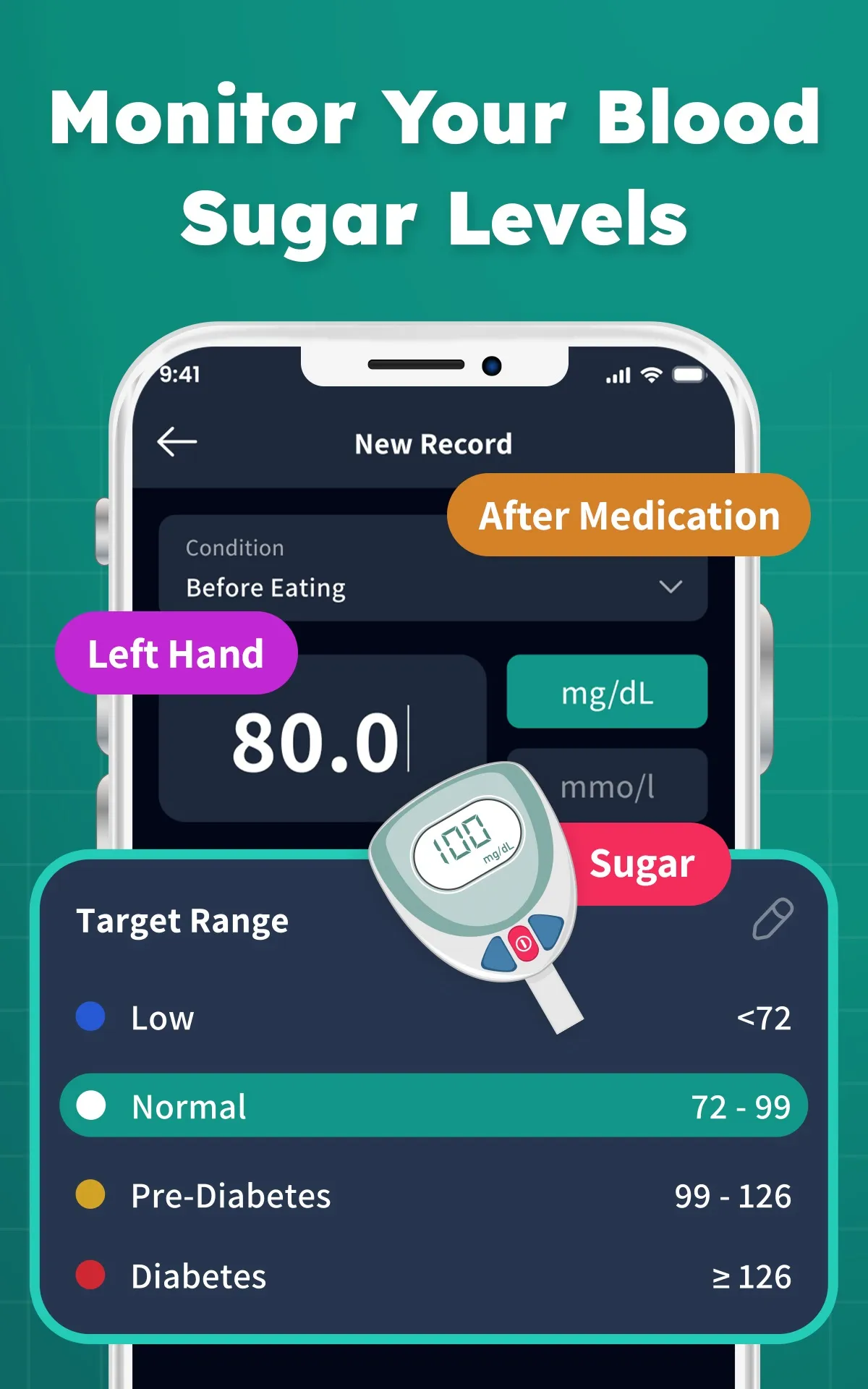 Measurement Log: BP App | Indus Appstore | Screenshot