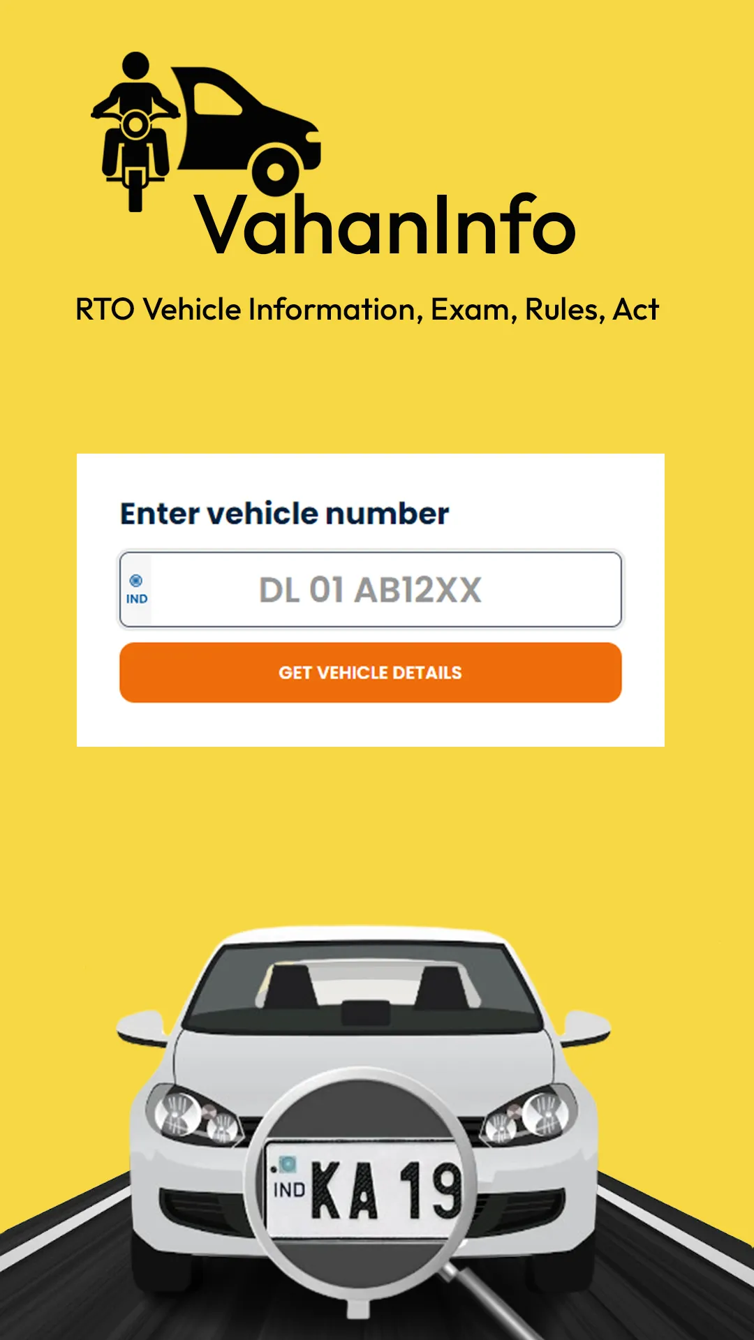 RTO Vehicle Info: VahanInfo | Indus Appstore | Screenshot