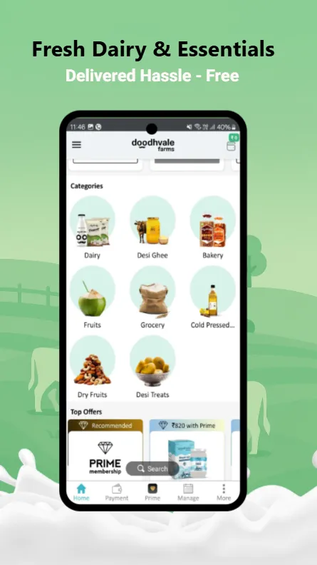 Doodhvale Farms: Milk Delivery | Indus Appstore | Screenshot