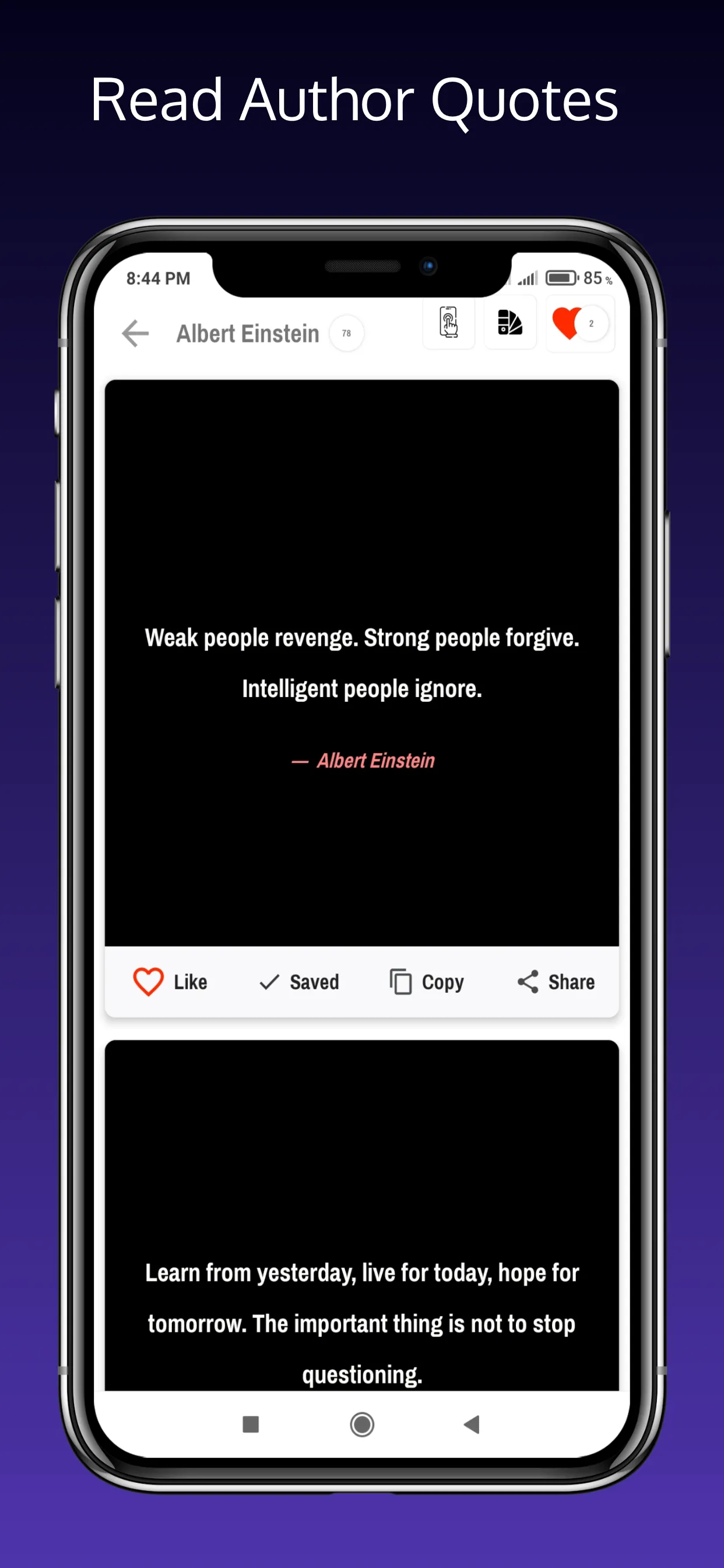 Daily Quotes and Status | Indus Appstore | Screenshot