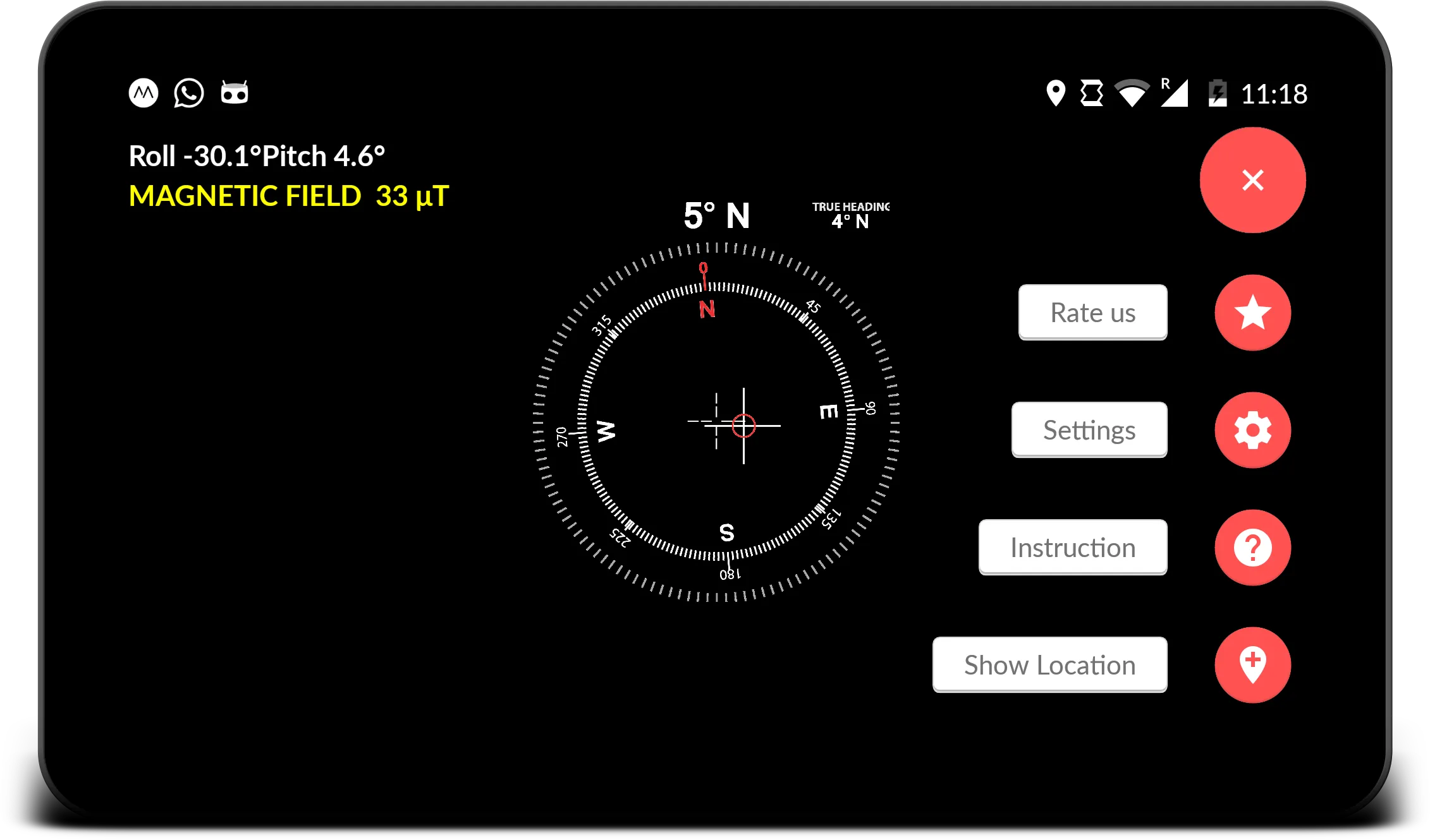 Compass Calibration Tool | Indus Appstore | Screenshot