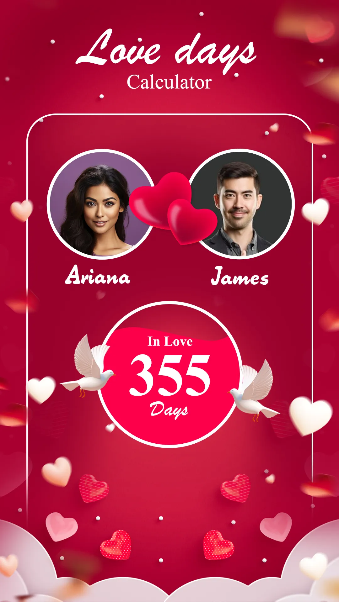 Love Relation Days Calculator | Indus Appstore | Screenshot