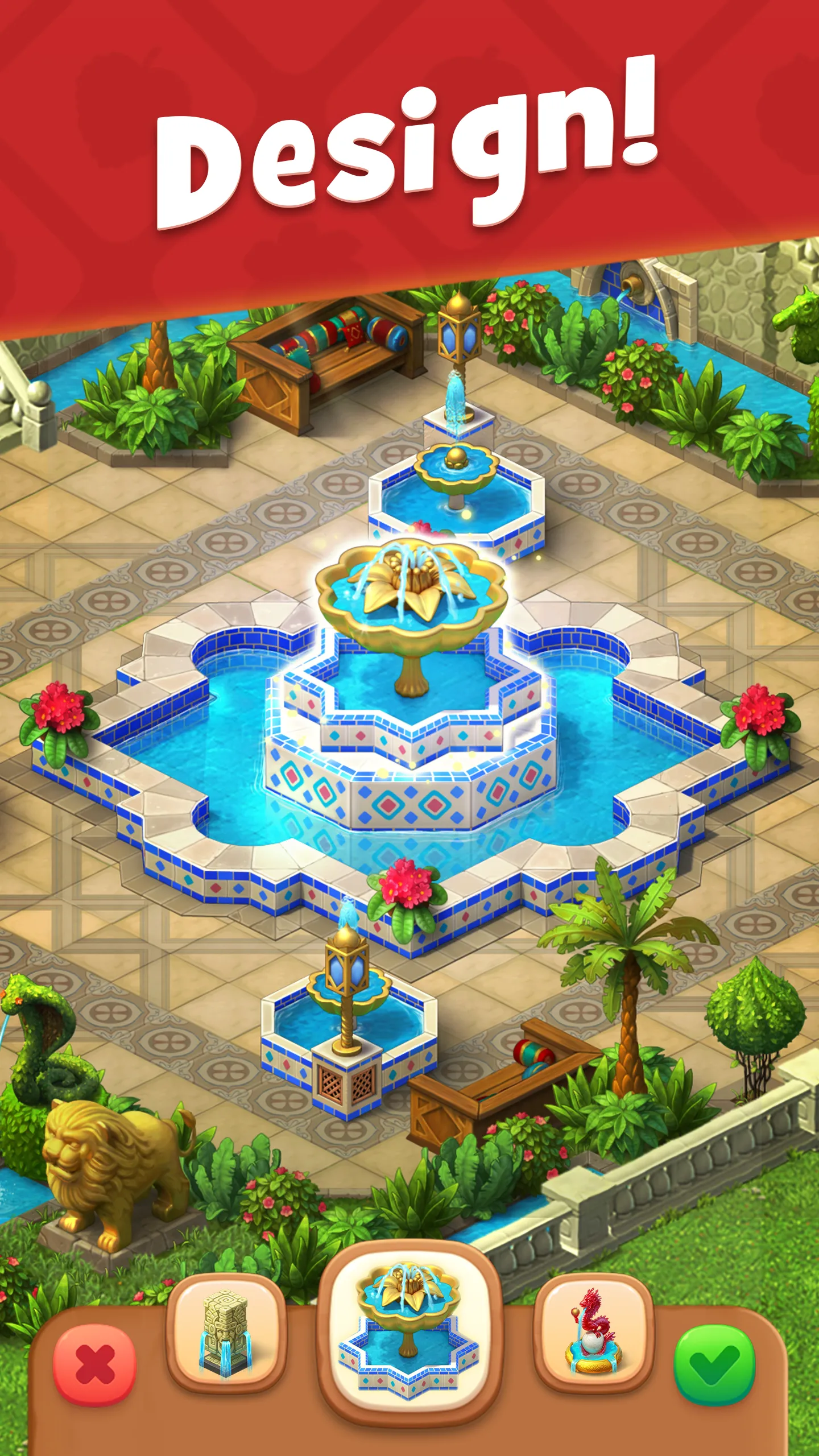 Gardenscapes | Indus Appstore | Screenshot