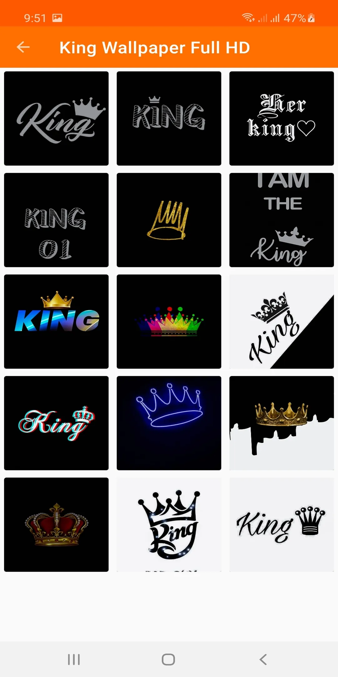 King Wallpaper Full HD | Indus Appstore | Screenshot