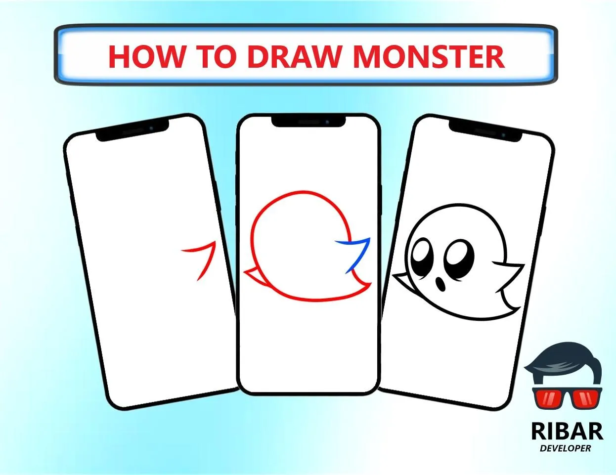 How To Draw Monster | Indus Appstore | Screenshot