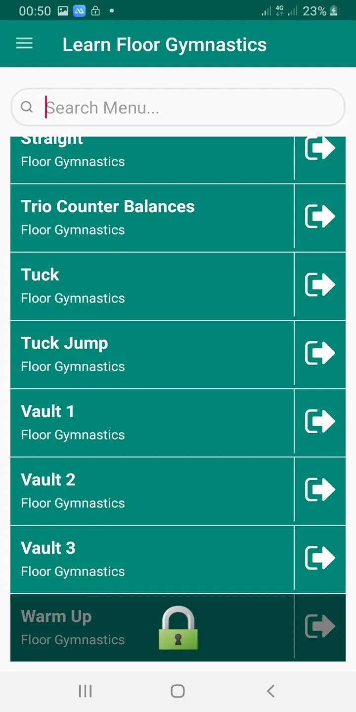 Floor Gymnastic Techniques | Indus Appstore | Screenshot