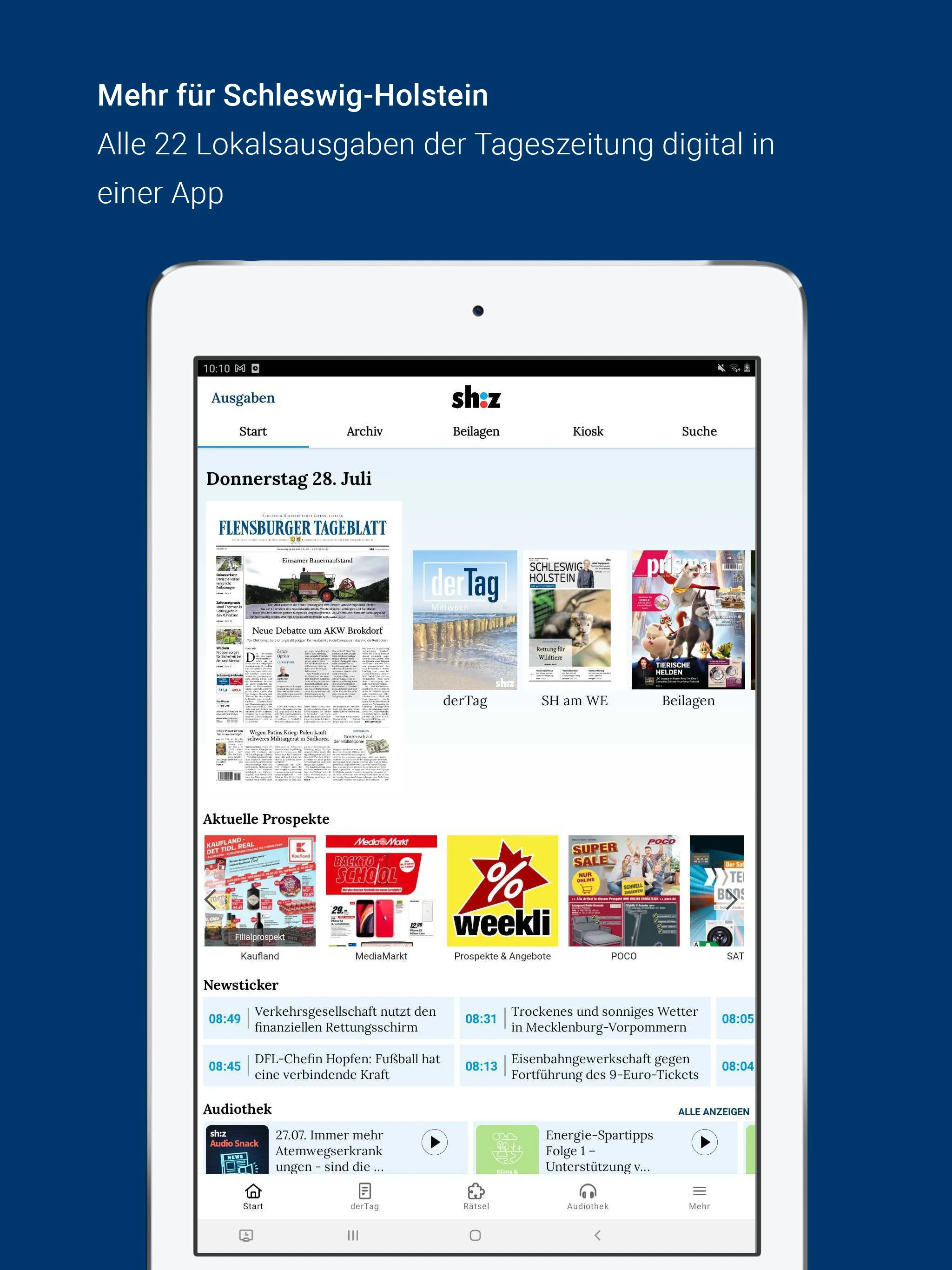 sh:z E-Paper | Indus Appstore | Screenshot