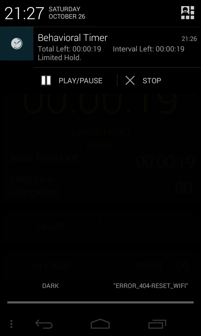 Behavioral Timer SE | Indus Appstore | Screenshot