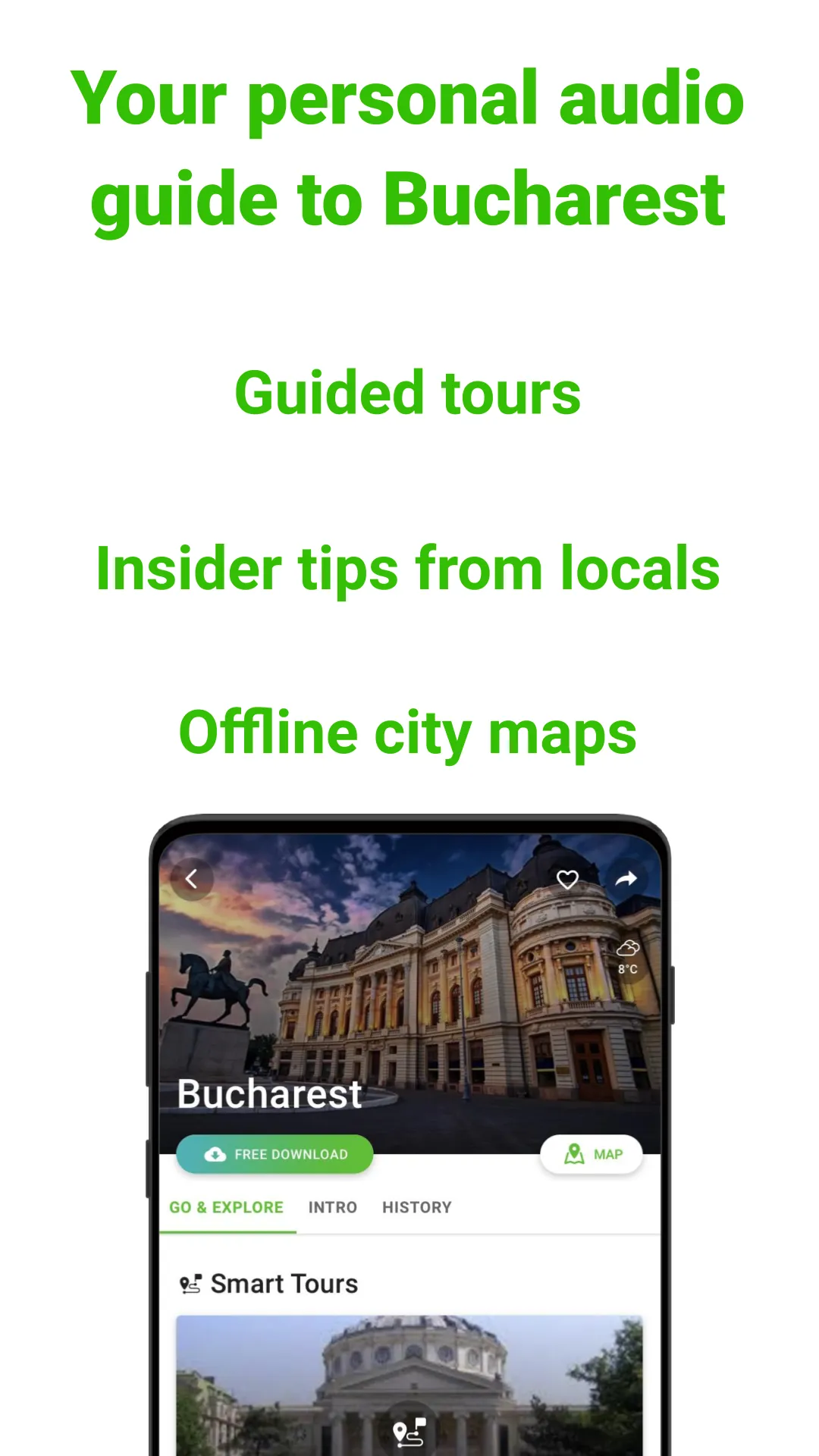 Bucharest SmartGuide | Indus Appstore | Screenshot