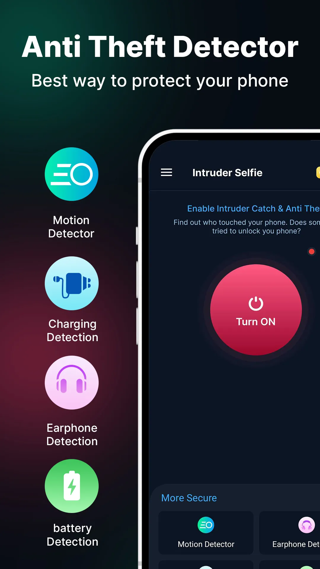 Intruder Selfie-Security Alarm | Indus Appstore | Screenshot