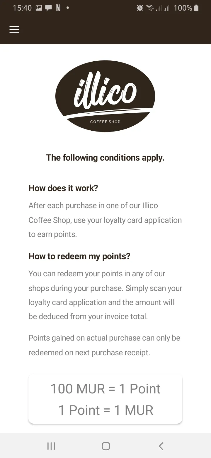 Illico Loyalty Card | Indus Appstore | Screenshot