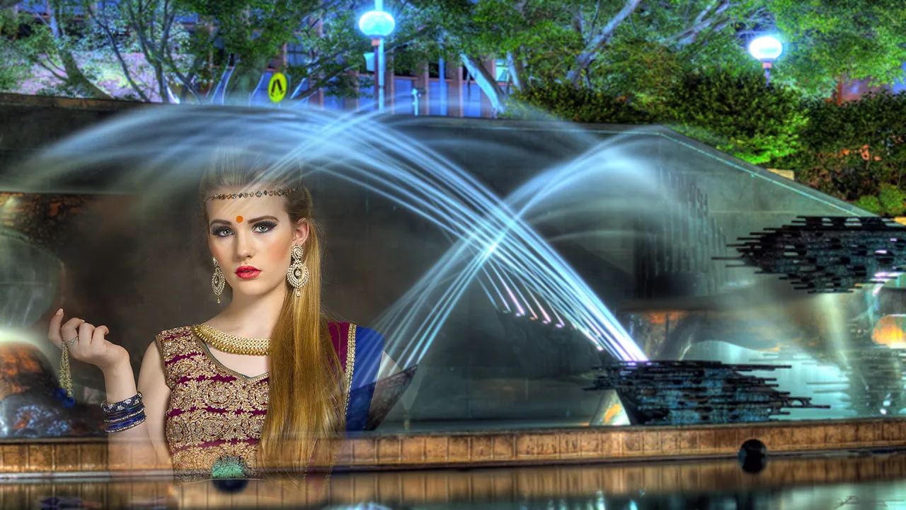 Fountain photo frame costume m | Indus Appstore | Screenshot