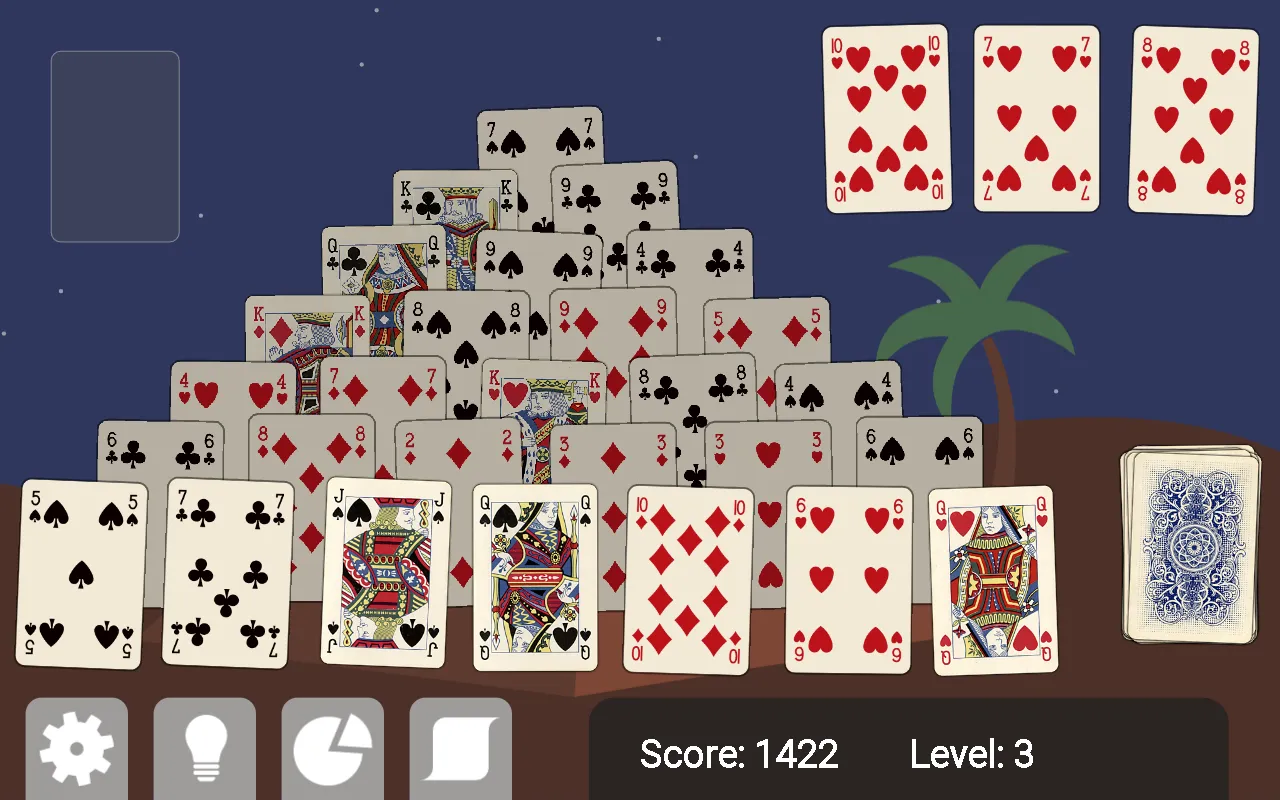 Pyramid Solitaire | Indus Appstore | Screenshot