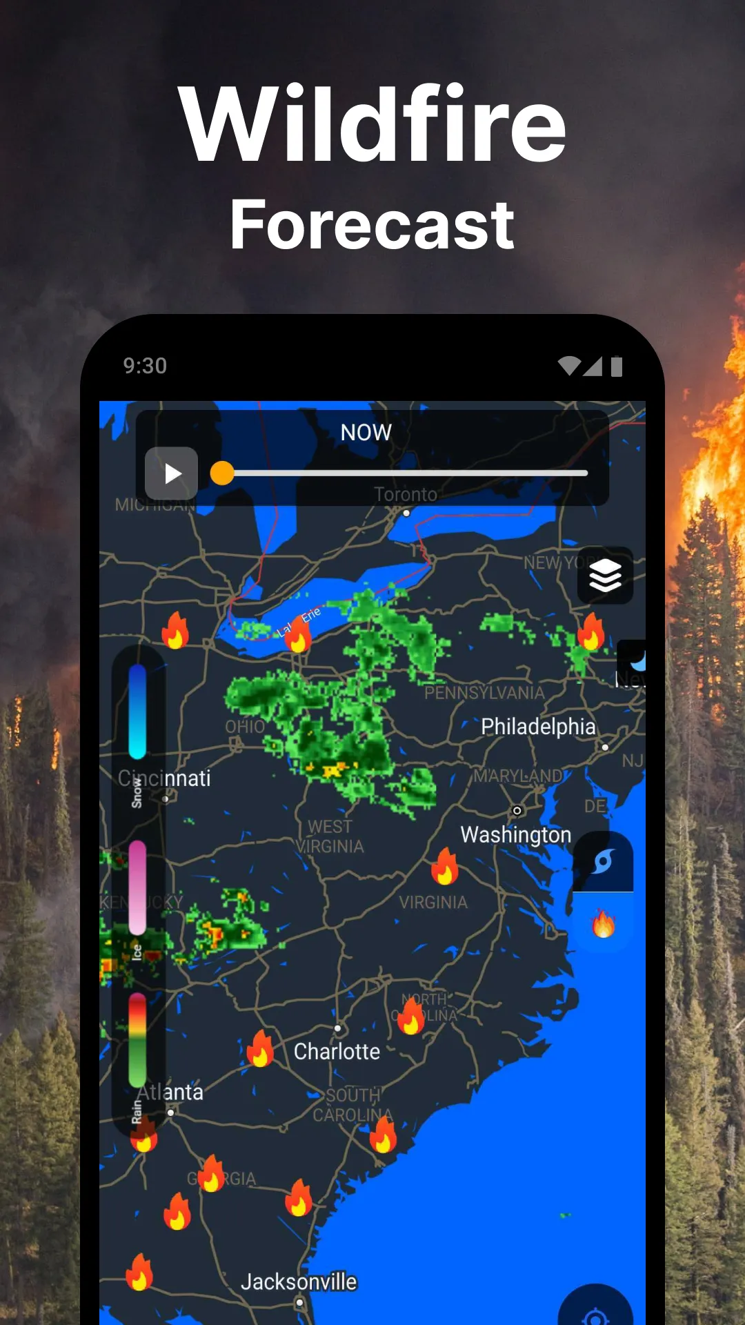 Weather forecast: Live Radar | Indus Appstore | Screenshot