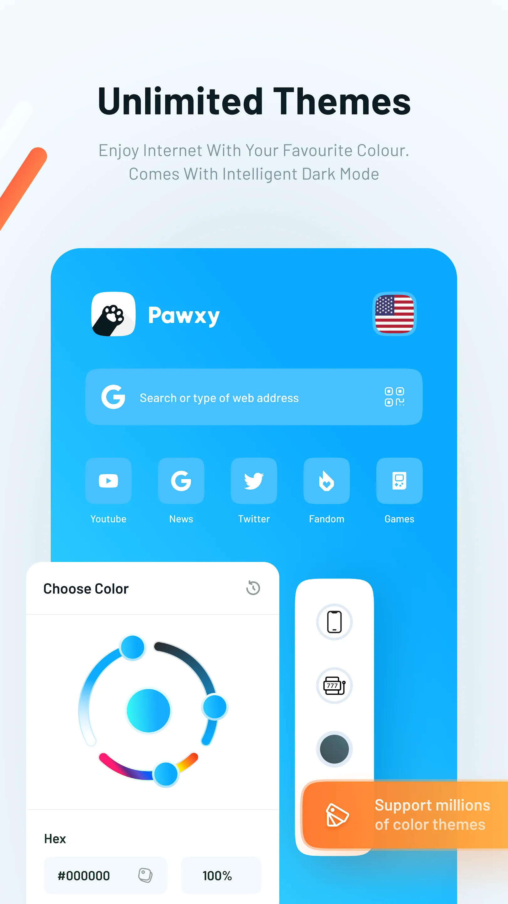 Pawxy - Fast VPN & Web Browser | Indus Appstore | Screenshot