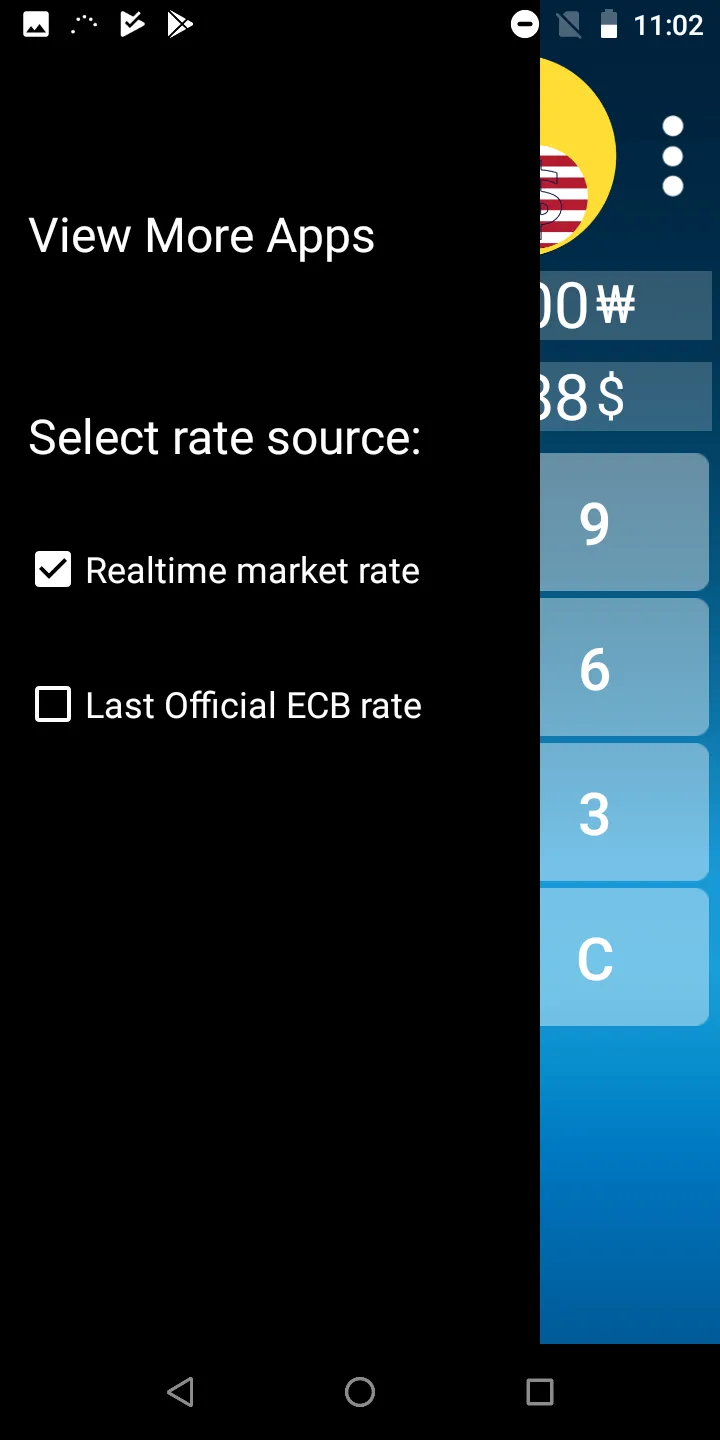 Won Dollar Converter KRW / USD | Indus Appstore | Screenshot